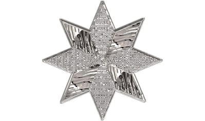 Wandtattoo »Metallic Star Silber Stern«