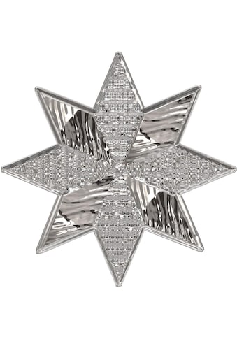 Wall-Art Wandtattoo »Metallic Star Silver«