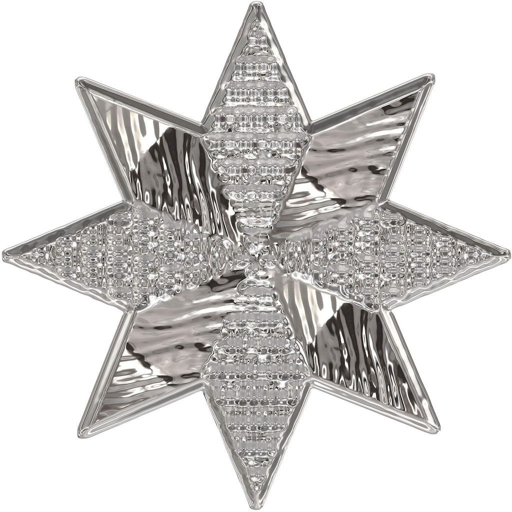 Wall-Art Wandtattoo »Metallic Star Silber Stern«