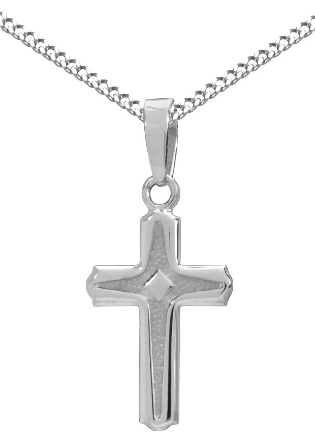 Firetti Kette mit Anhänger »Schmuck Geschenk Kreuz«, Halskette Weihnachten zu Sneaker! 925 Panzerkette Anlass Kleid, Shirt, | Hoodie, Jeans, kaufen Halsschmuck BAUR Geburtstag Silber