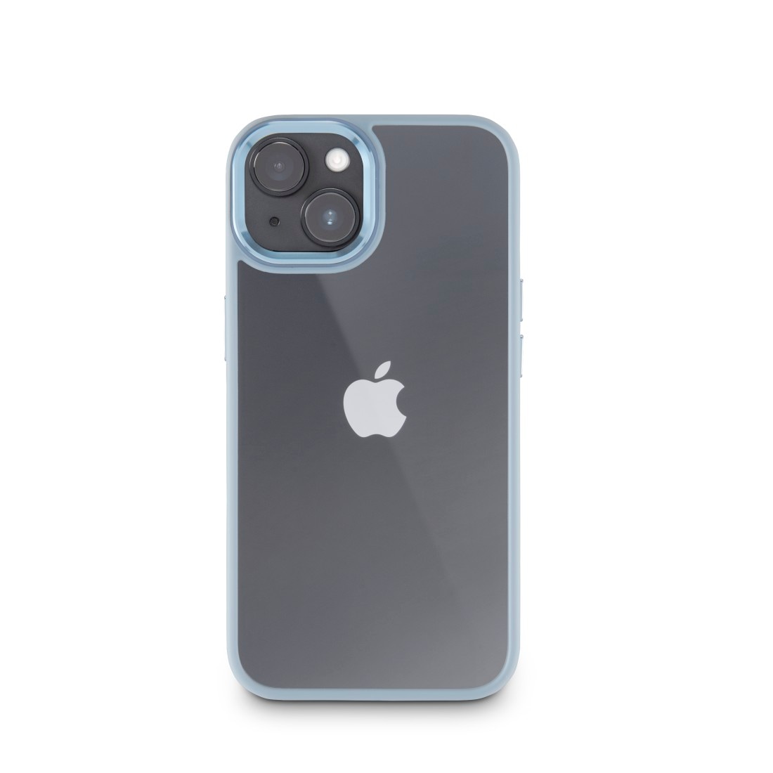 Smartphone-Hülle »Handyhülle für Apple iPhone 15, durchsichtig Blau, stabil,...