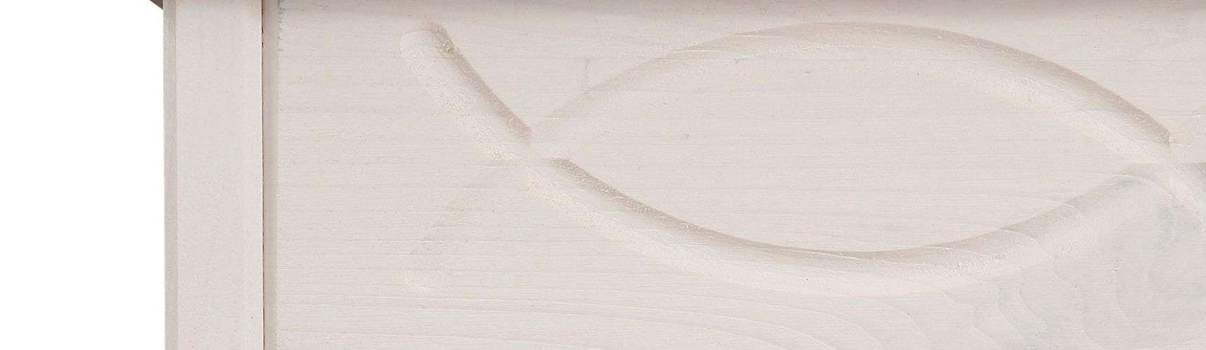 OTTO home Hängeschrank »Indra, Badschrank, Badmöbel, Badezimmerschrank« B/T/H: 46/32/52 cm,  aus massiver Kiefer, FSC®-zertifiziert