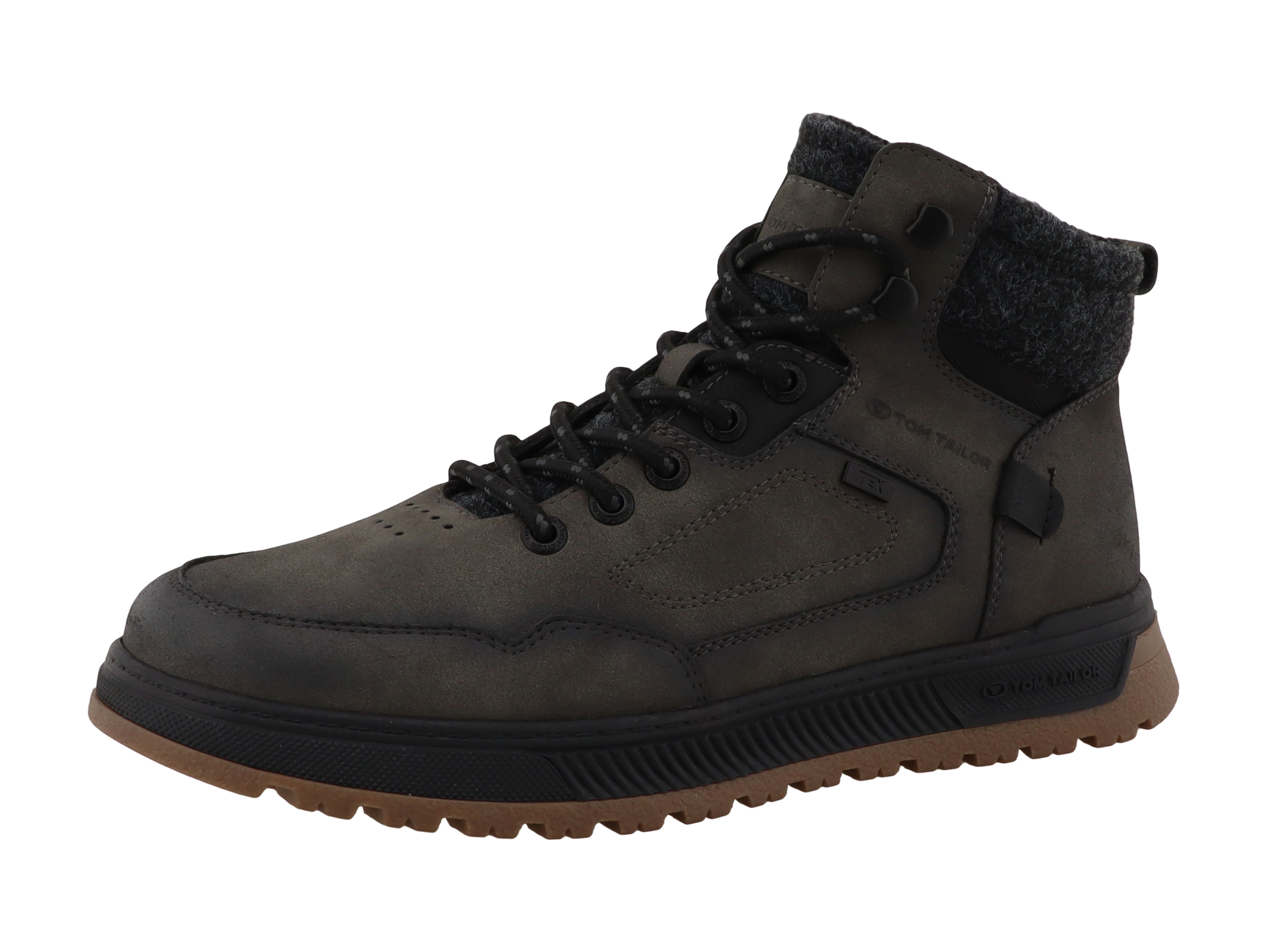 TOM TAILOR Herbstboots mit Ziernähten und Logoschriftzug