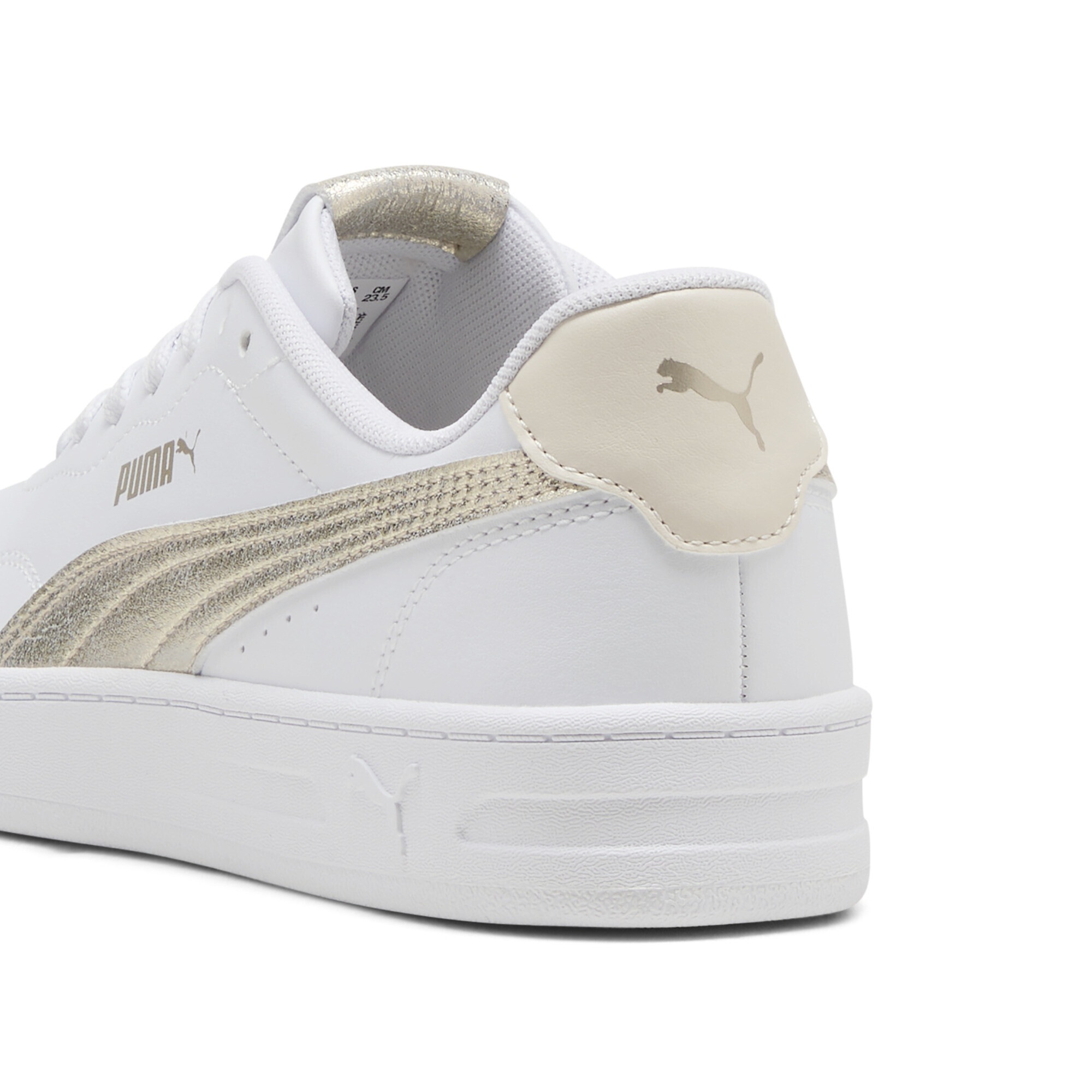 PUMA Sneaker "Court Lally Metallic Whisper Sneakers Damen" günstig online kaufen