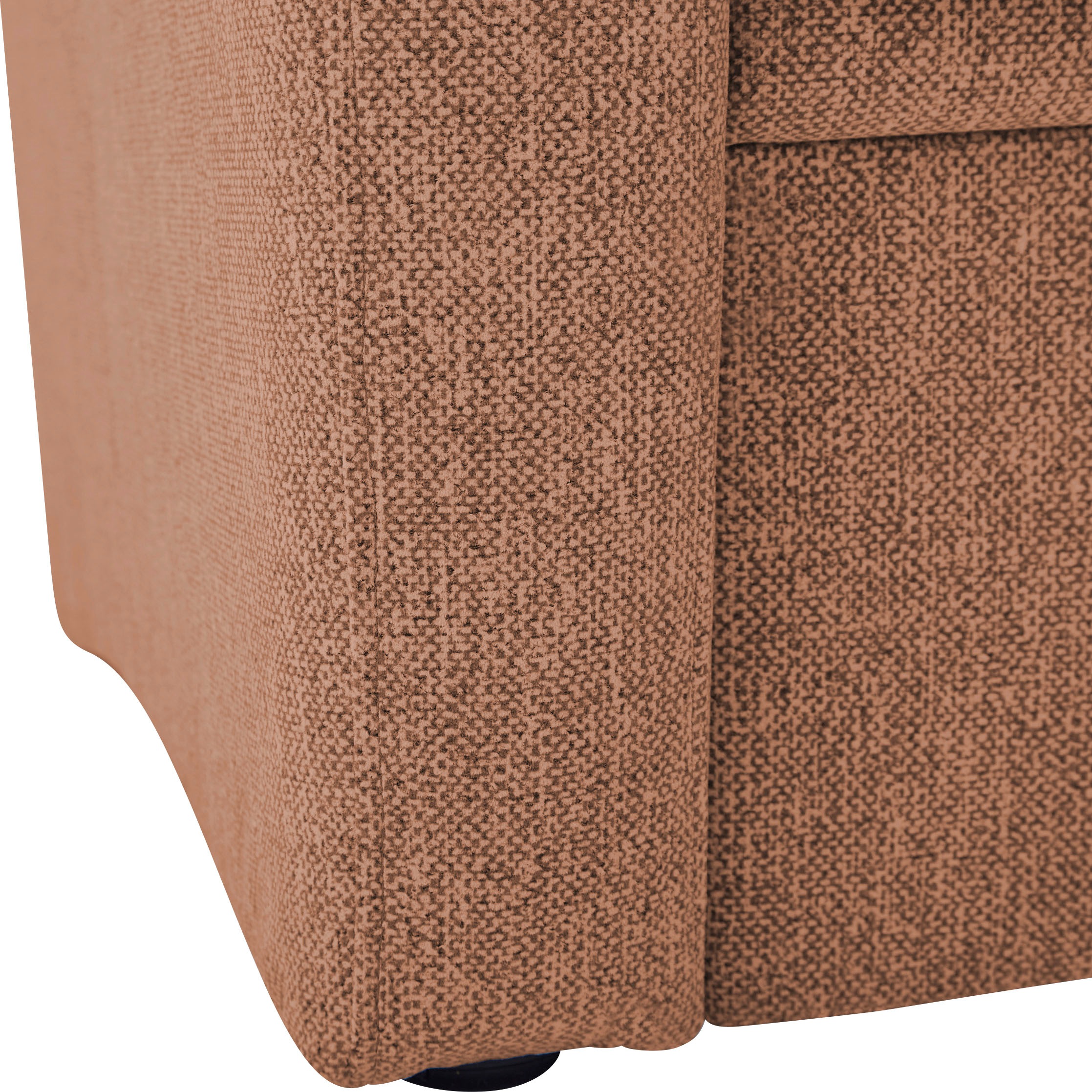VILLA BECK Ecksofa »Varese L-Form«, (2 St.), Kopfteilverstellung, wahlweise mit Sitzvorzug, in Sitzhöhe 46 cm