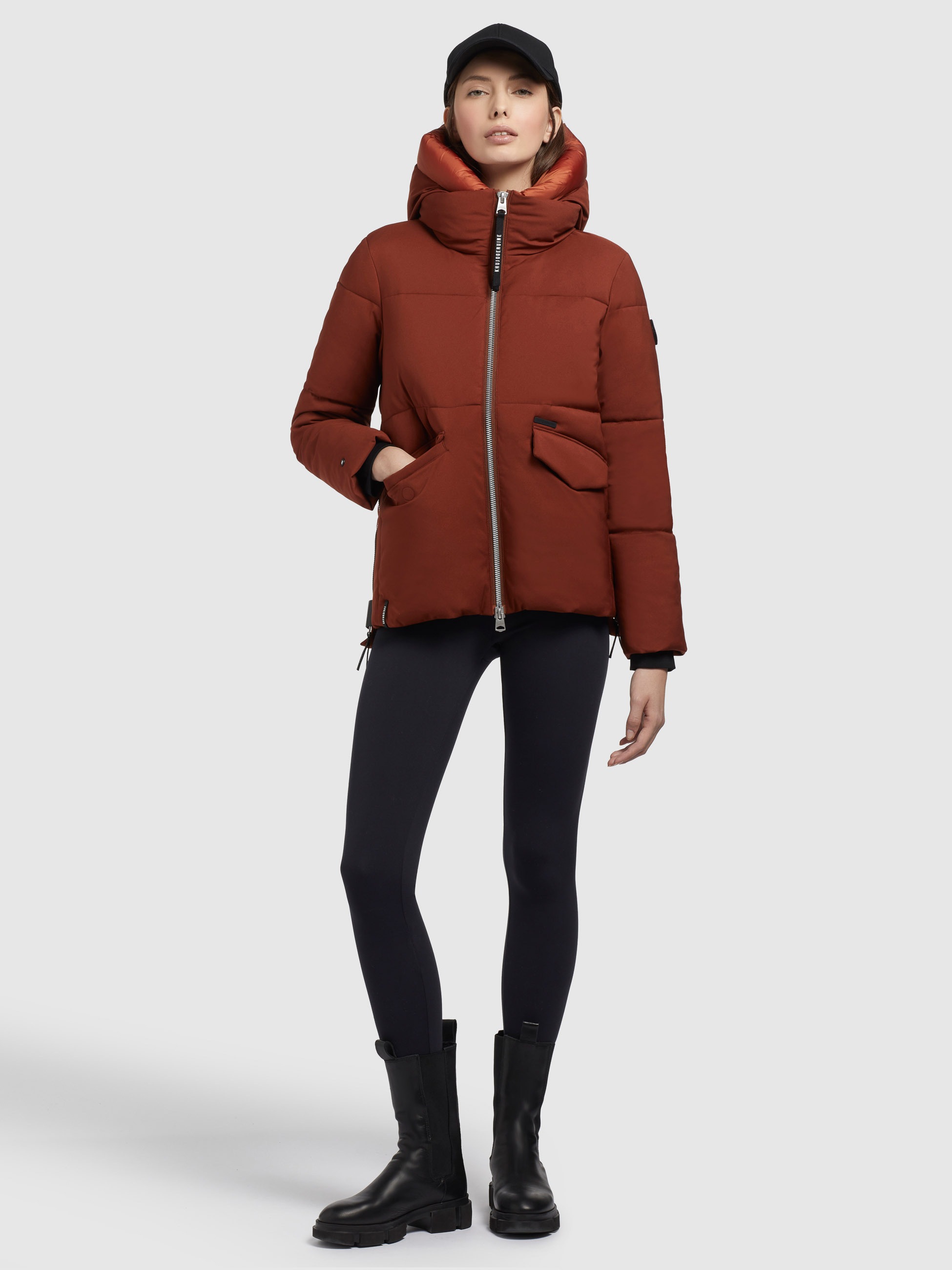 khujo Steppjacke »FIORA«, (1 St.), mit Kapuze