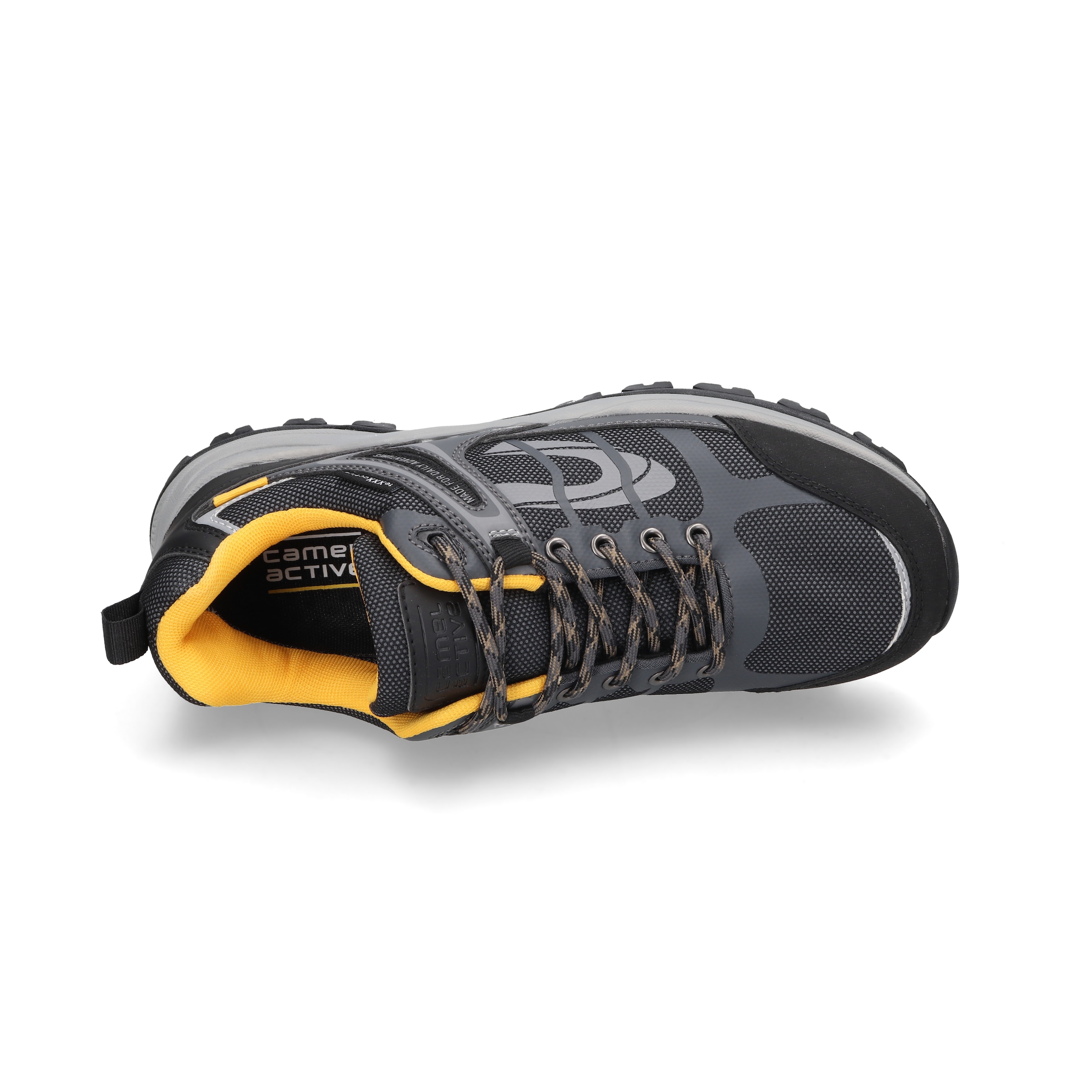 camel active Schnürschuh, Sneaker, Retro Sneaker mit Profilsohle