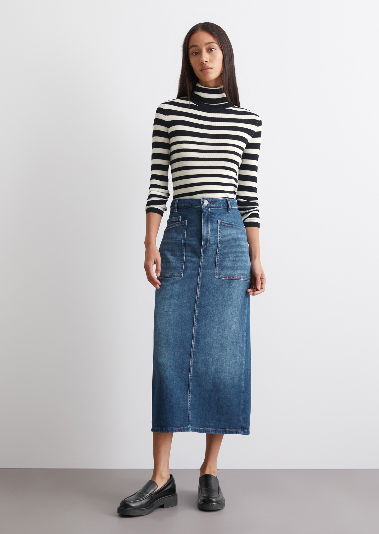 Marc O'Polo Jeansrock »aus Cashmere Touch Denim«