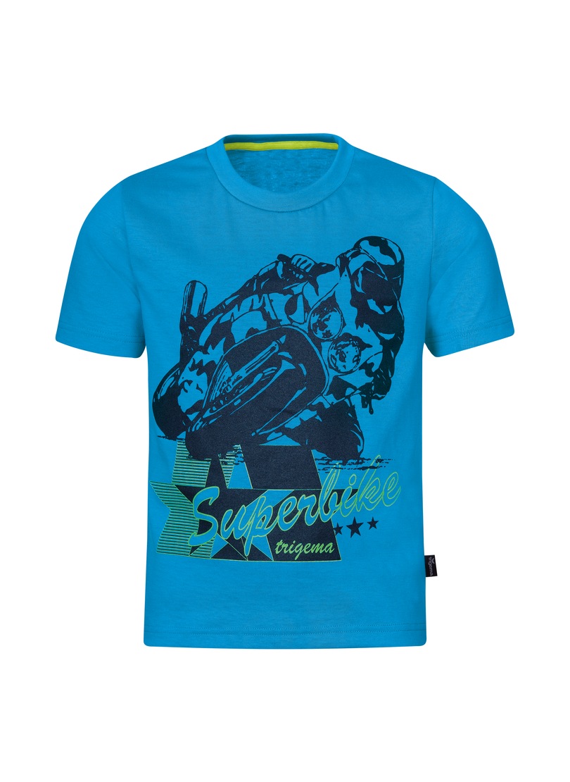 Trigema T-Shirt, mit Motorrad-Motiv