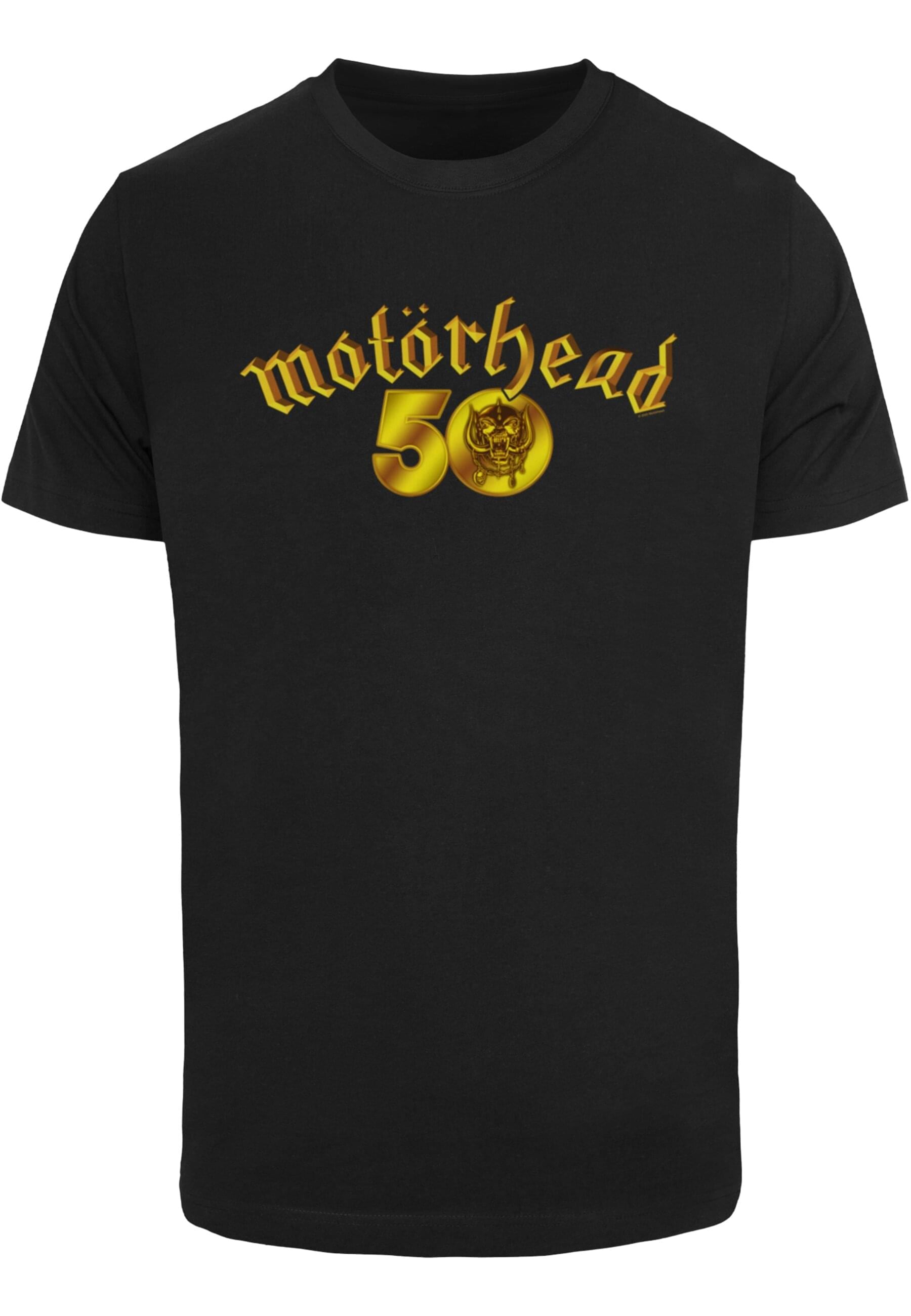 Merchcode T-Shirt "Merchcode Motorhead - 50th Anniversary Gold Logo T-Shirt günstig online kaufen
