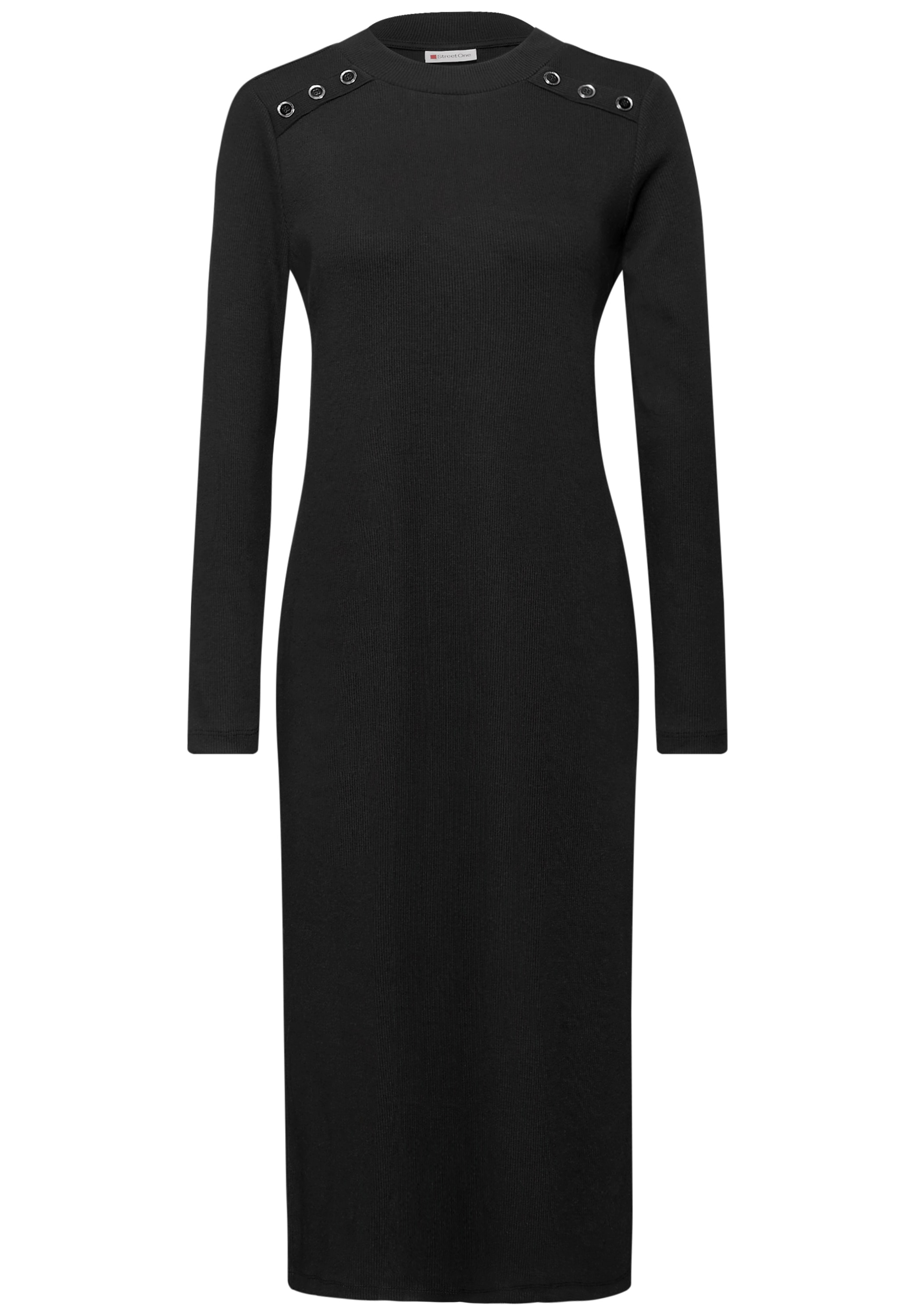 Street One Midi Dress Black Size 40 3