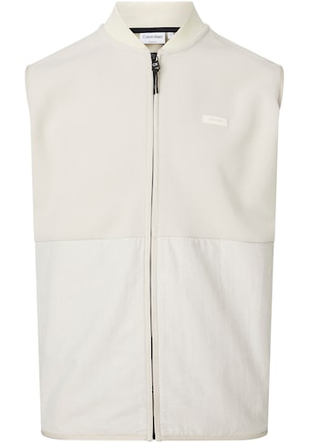 Calvin Klein Fleeceweste »BONDED fliso VEST«