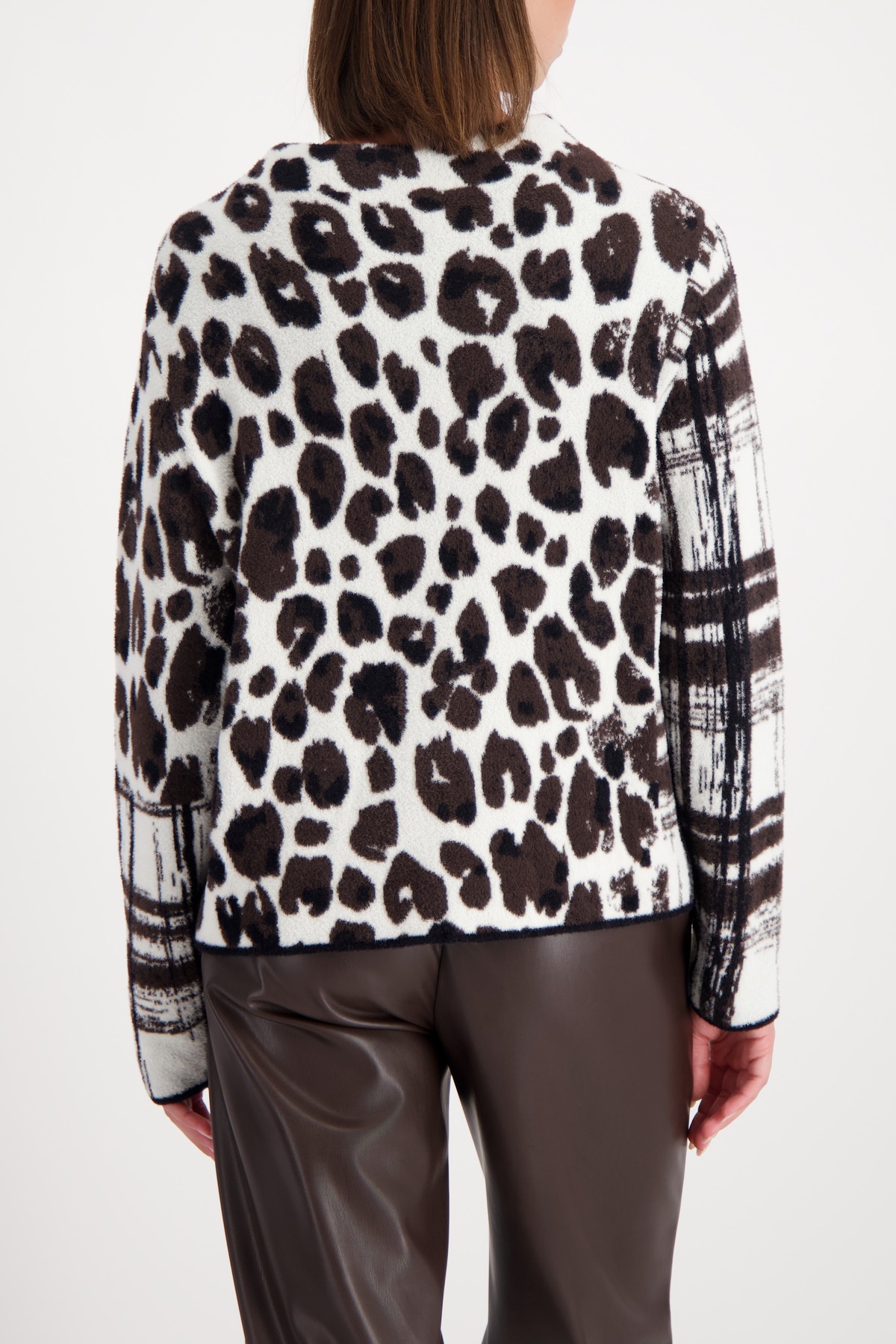 Monari Strickpullover Regular fit mit Stehkragen günstig online kaufen