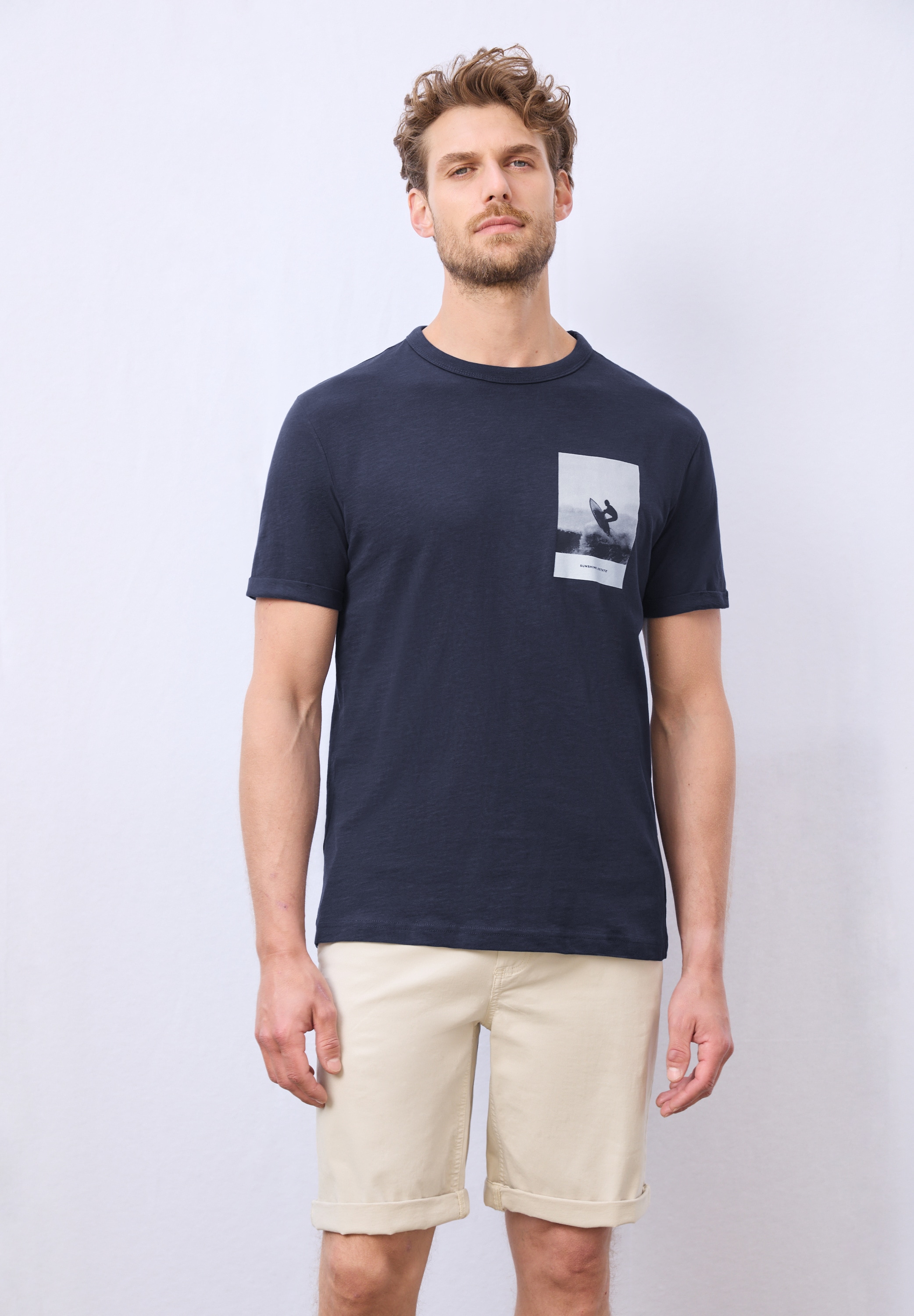 STREET ONE MEN aus reiner Baumwolle