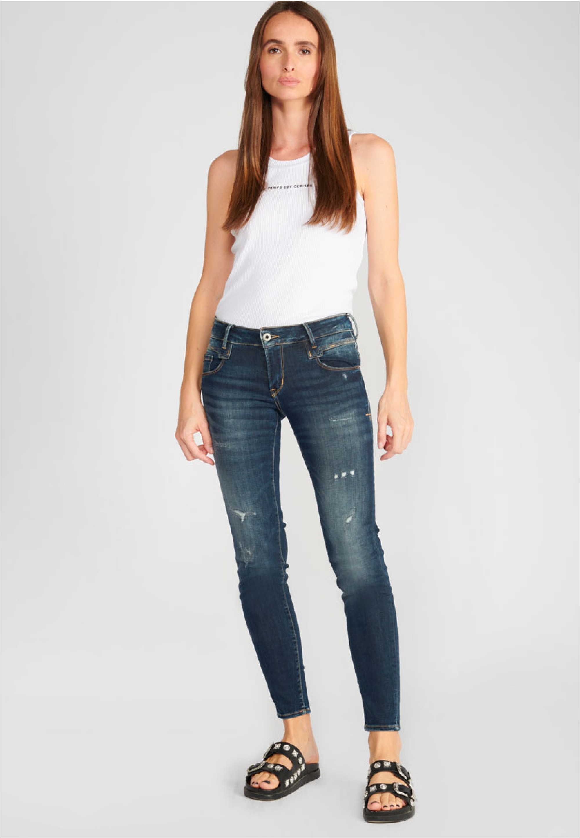 Le Temps Des Cerises Bequeme Jeans »PULPC«, mit 7/8-Länge