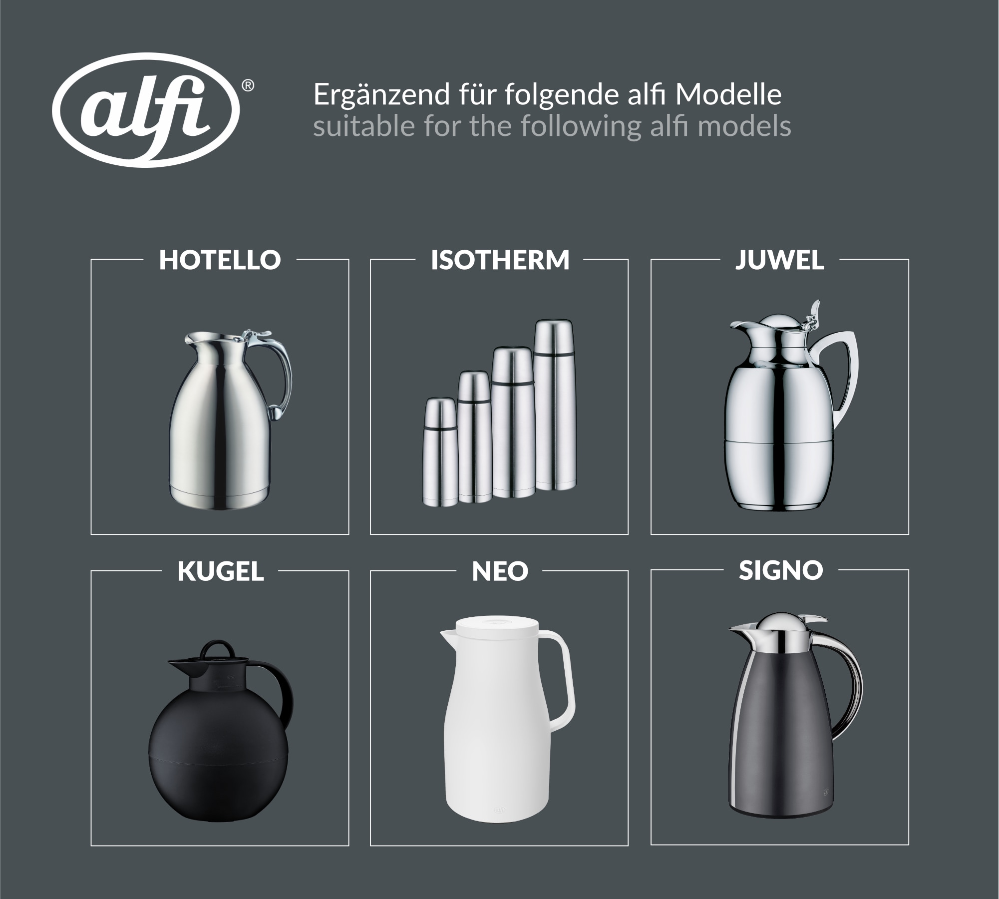 Alfi Teesieb »AROMA TEA Teefilter graphite« mit abnehmbarem Boden und Abtropfschale