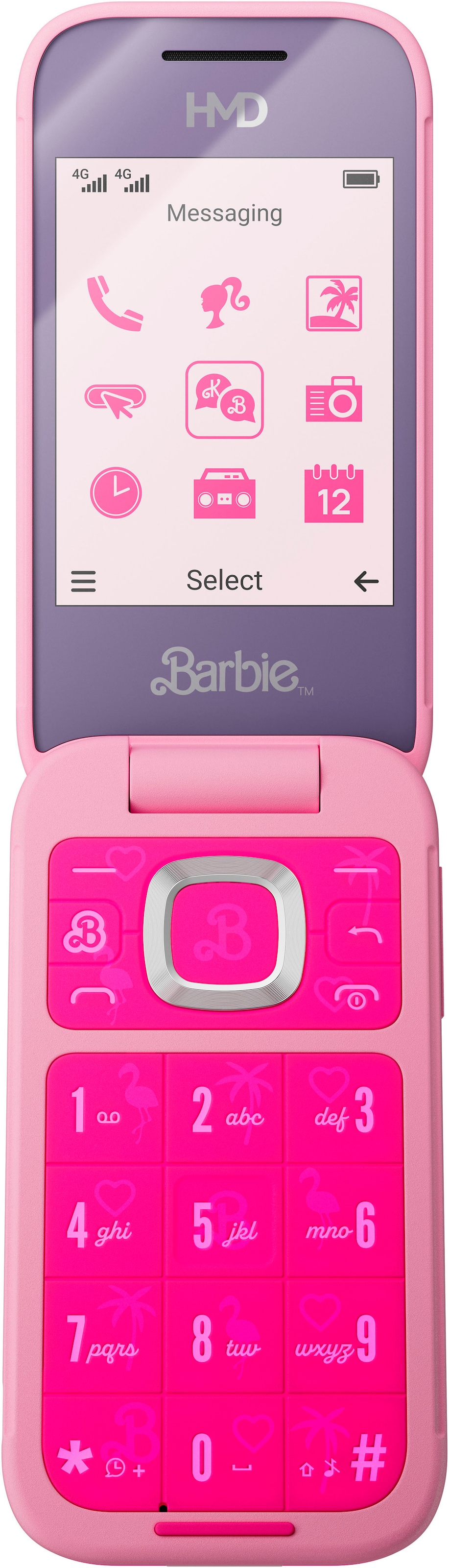 Klapphandy »Barbie Phone«, Rosa, 7,11 cm/2,8 Zoll, 0,3 MP Kamera