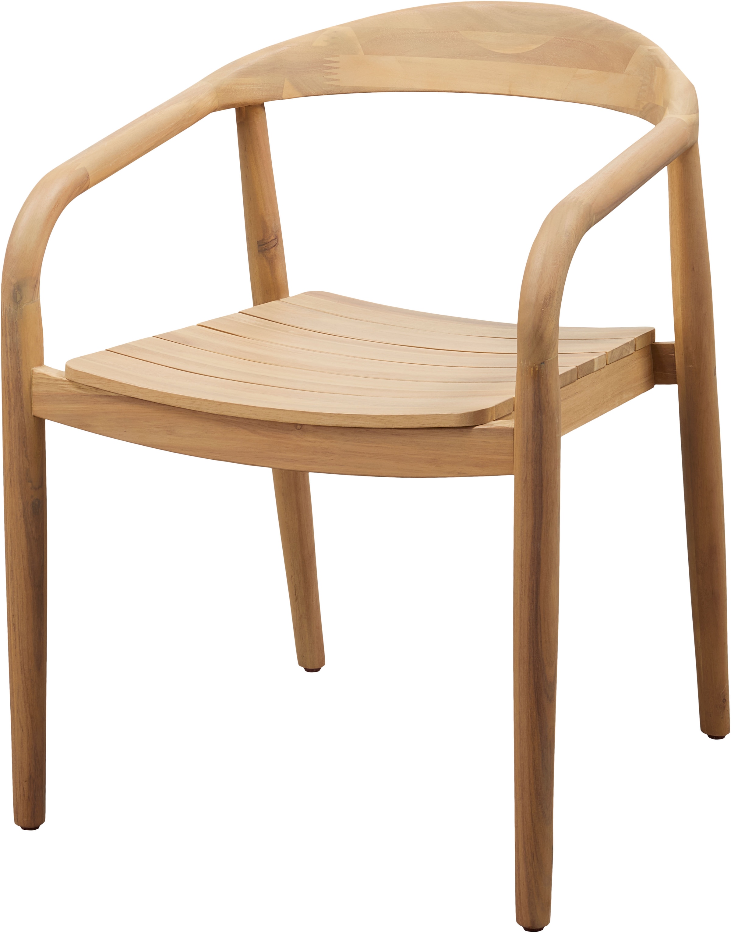 WOOOD Esszimmerstuhl "CRAS ESSZIMMERSTUHL ASCHE FURNIER NATUR - 2ER SET" (S günstig online kaufen