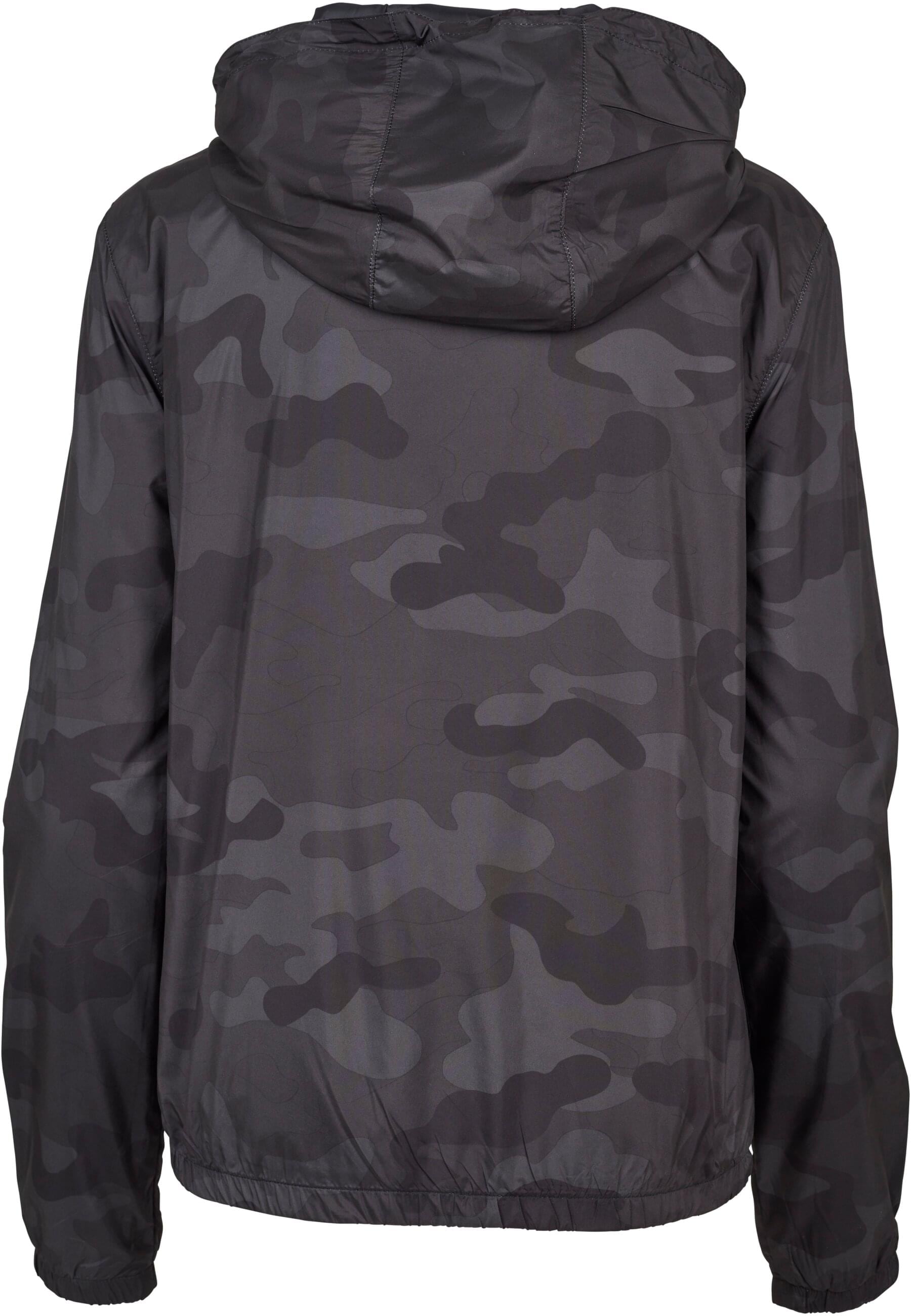 URBAN CLASSICS Windbreaker "Urban Classics Damen Ladies Camo Pull Over Jack günstig online kaufen