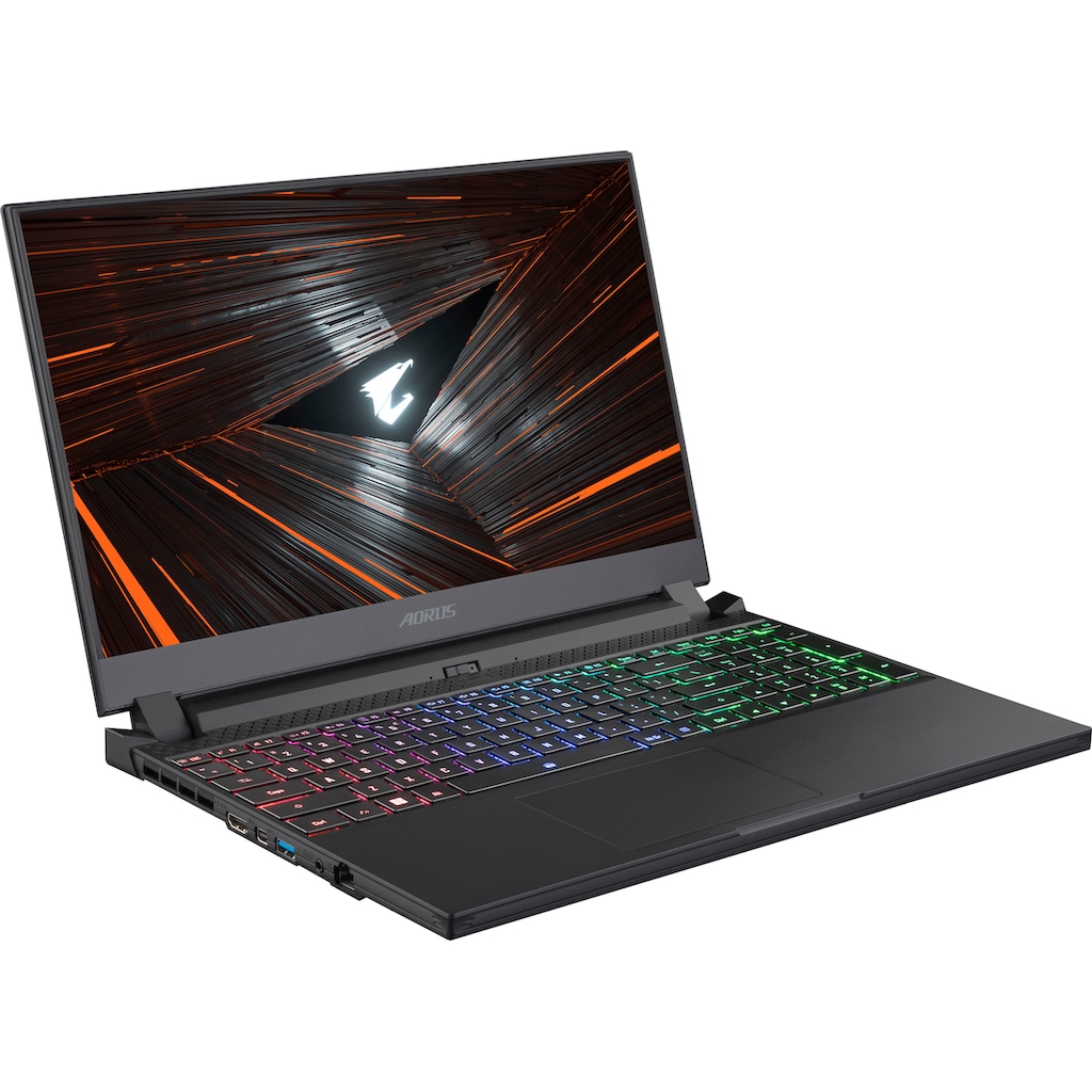 Gigabyte Gaming-Notebook »AORUS 5 SE4-73DE314SH«, 39,62 cm, / 15,6 Zoll, Intel, Core i7, GeForce RTX 3070, 1000 GB SSD