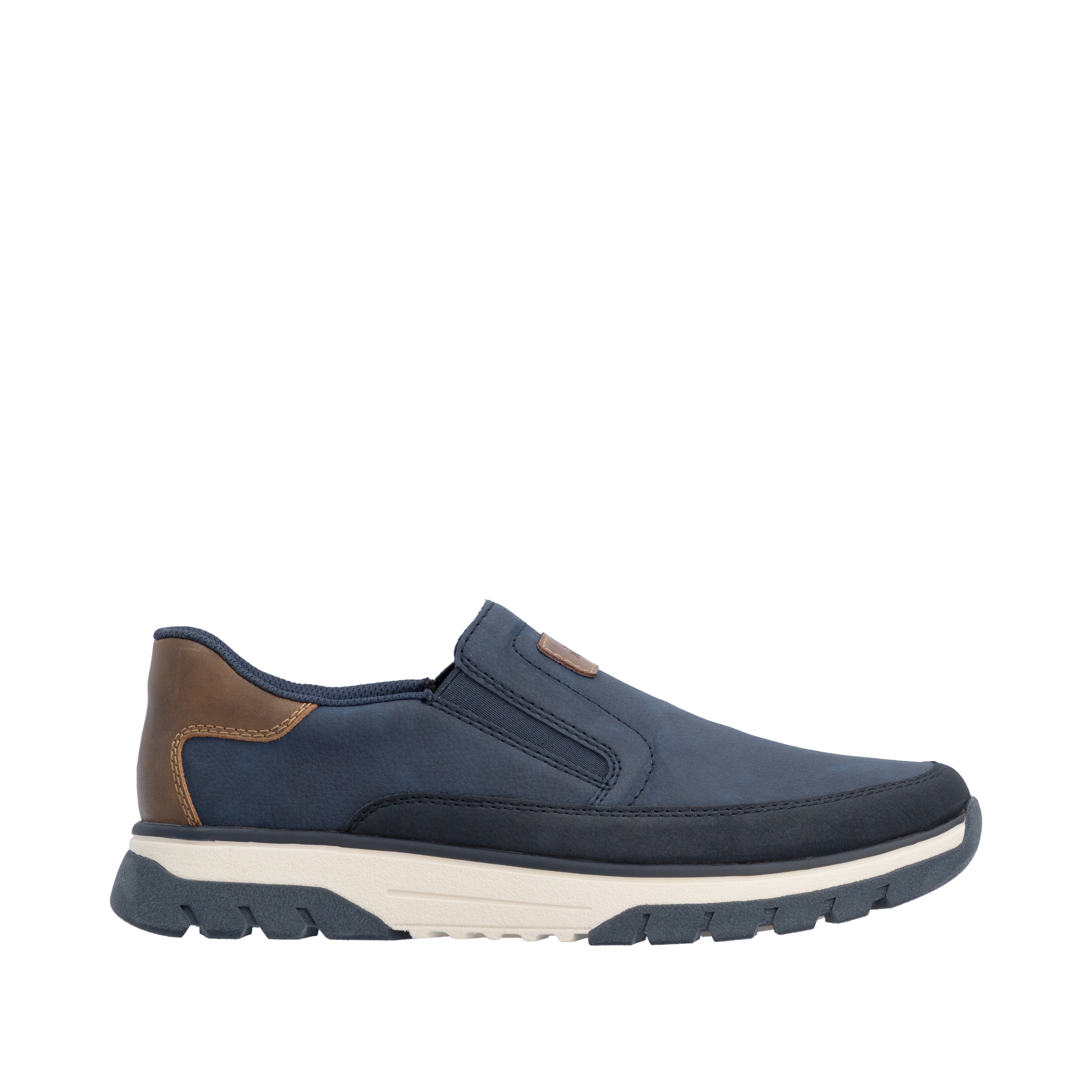 Rieker Slip-On Sneaker  Slipper, Schlupfschuh, Halbschuh mit weicher MemoSoft-Innensohle