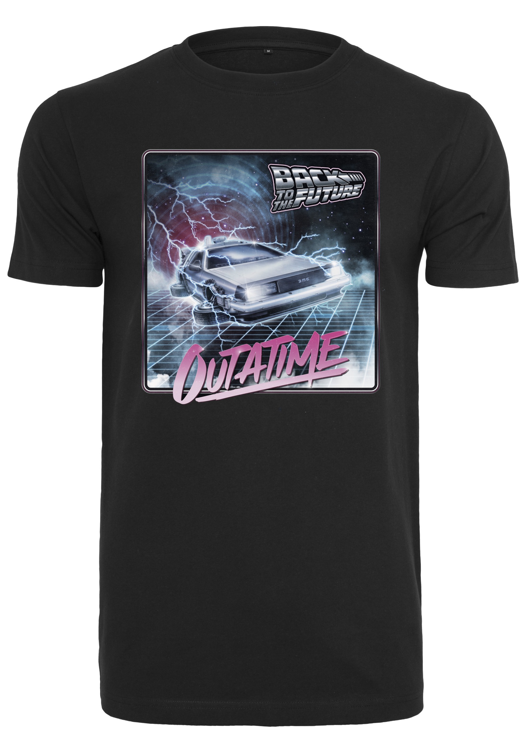Merchcode T-Shirt "Merchcode Herren Back To The Future Outatime Tee" 1