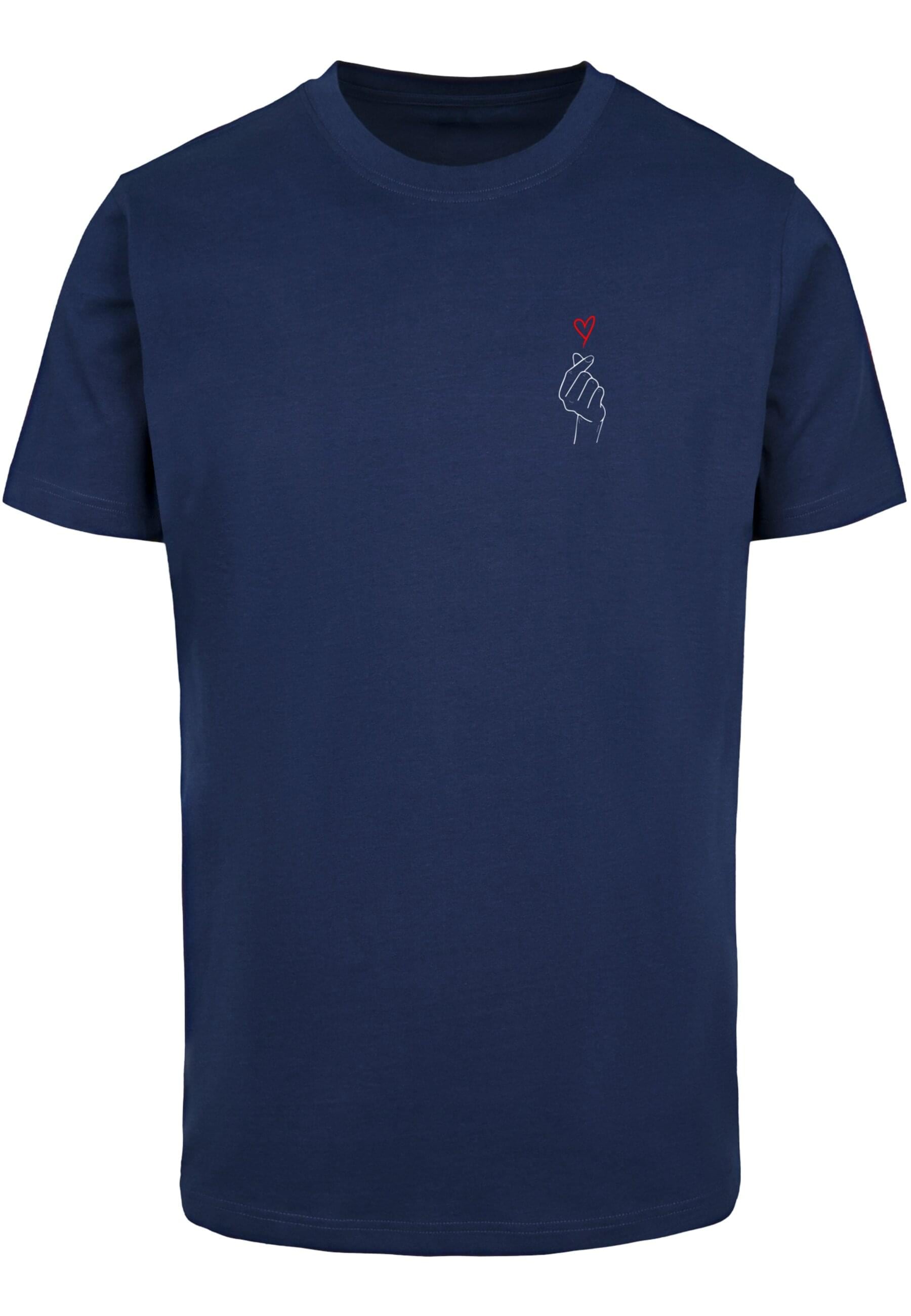 Merchcode T-Shirt »Merchcode Herren K Heart T-Shirt Round Neck«, (1 tlg.)