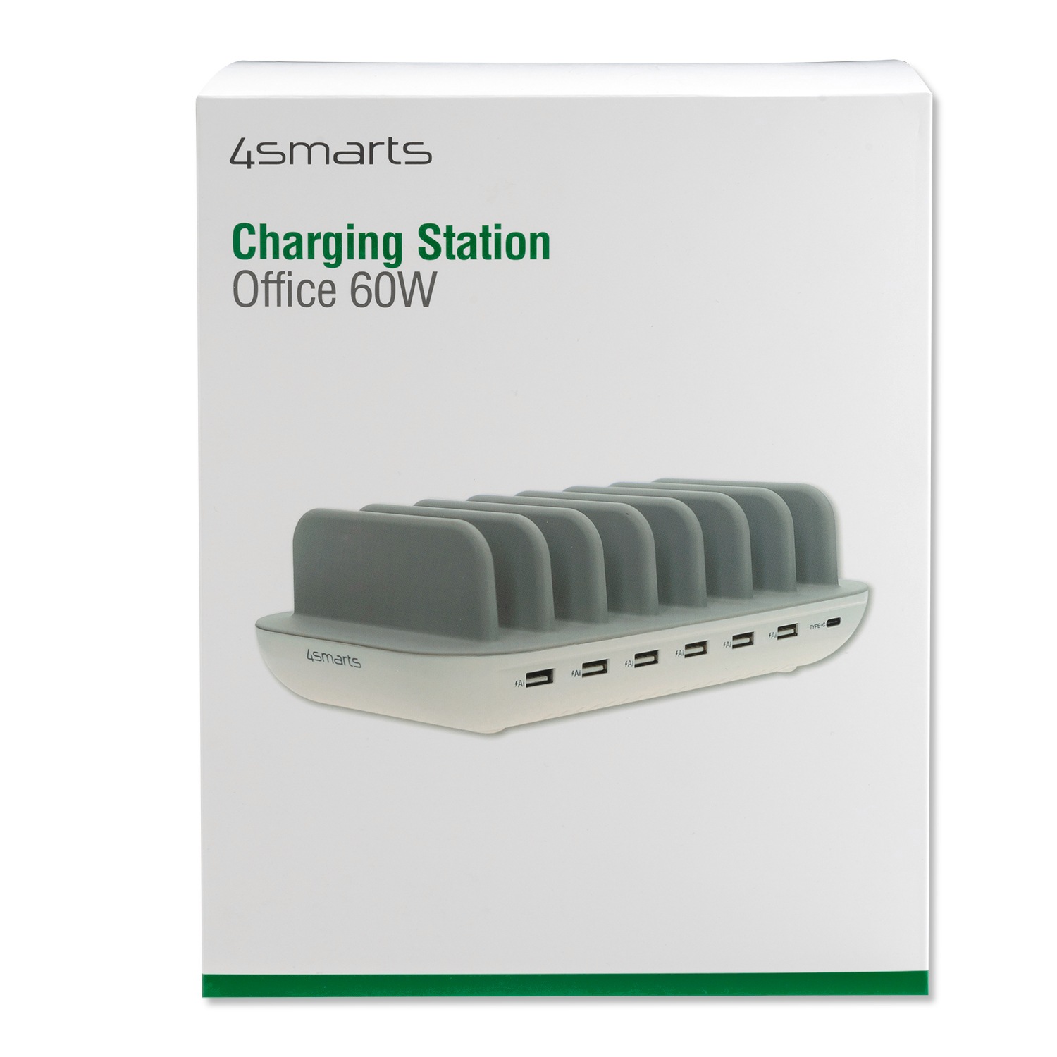 4smarts USB-Ladegerät »Charging Station Office 60W«