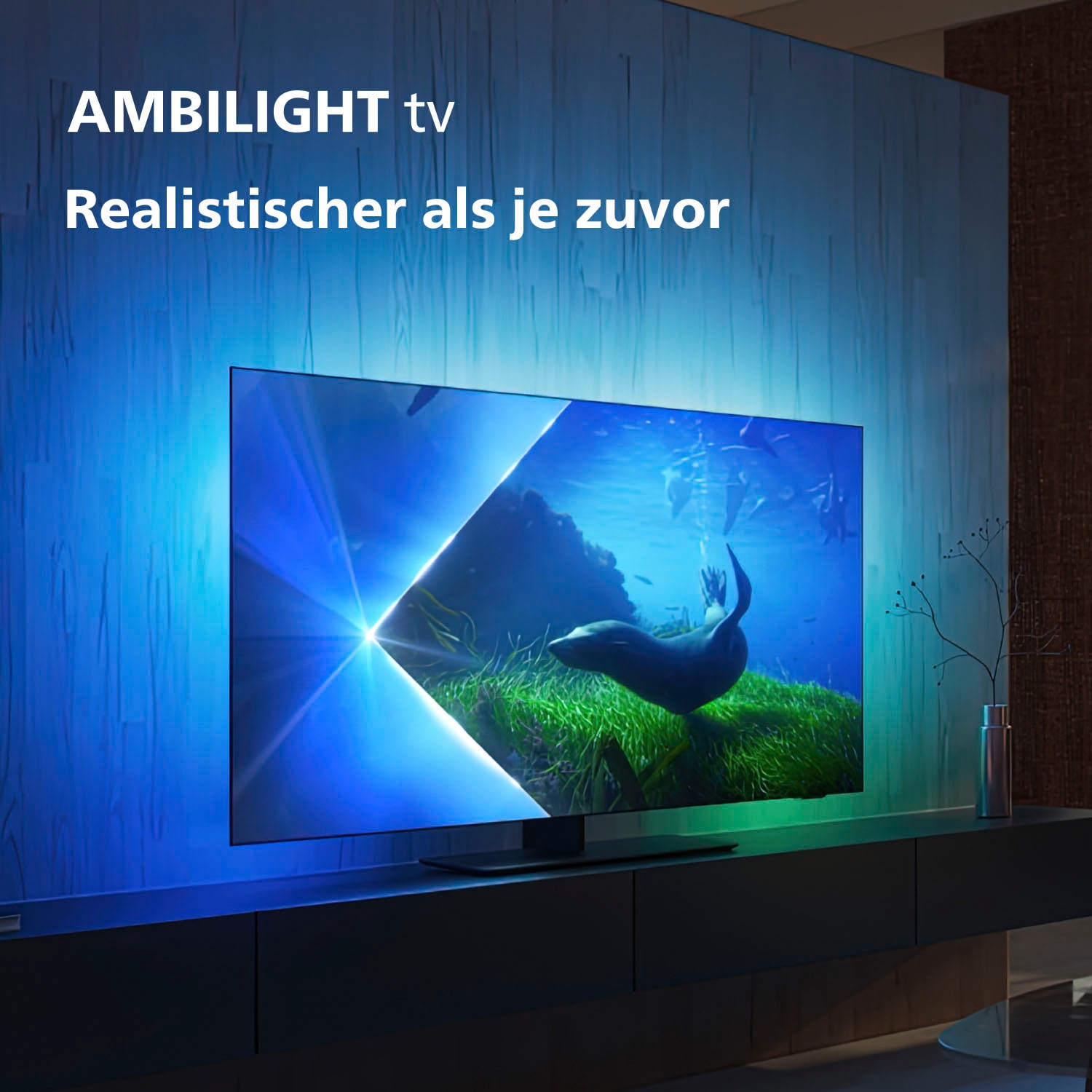 Philips OLED-Fernseher »65OLED808/12«, 164 cm/65 | TV-Google 4K BAUR TV-Smart-TV HD, Android Zoll, Ultra