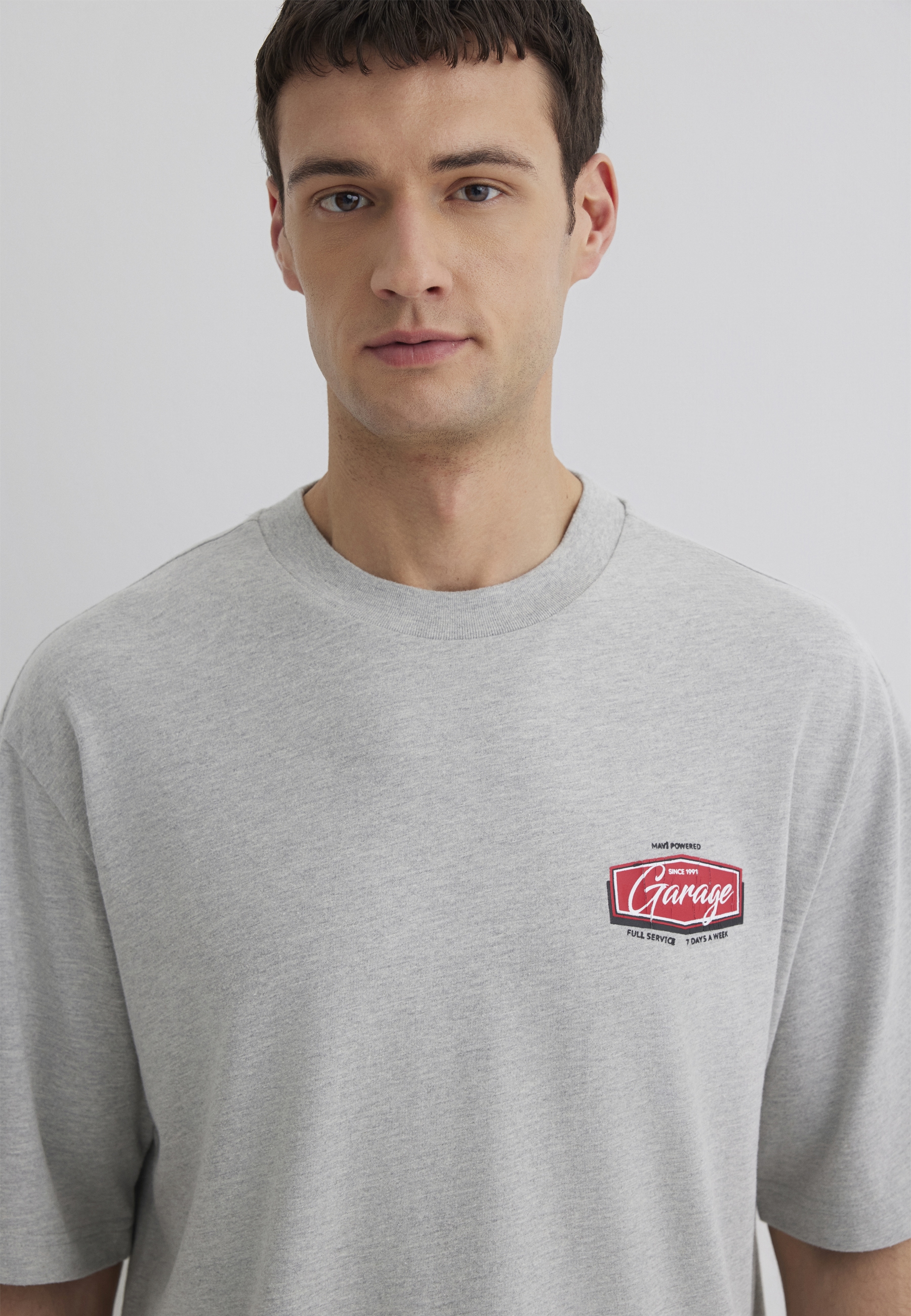 Mavi T-Shirt »GARAGE PRINTED TEE«, Backprint Tee