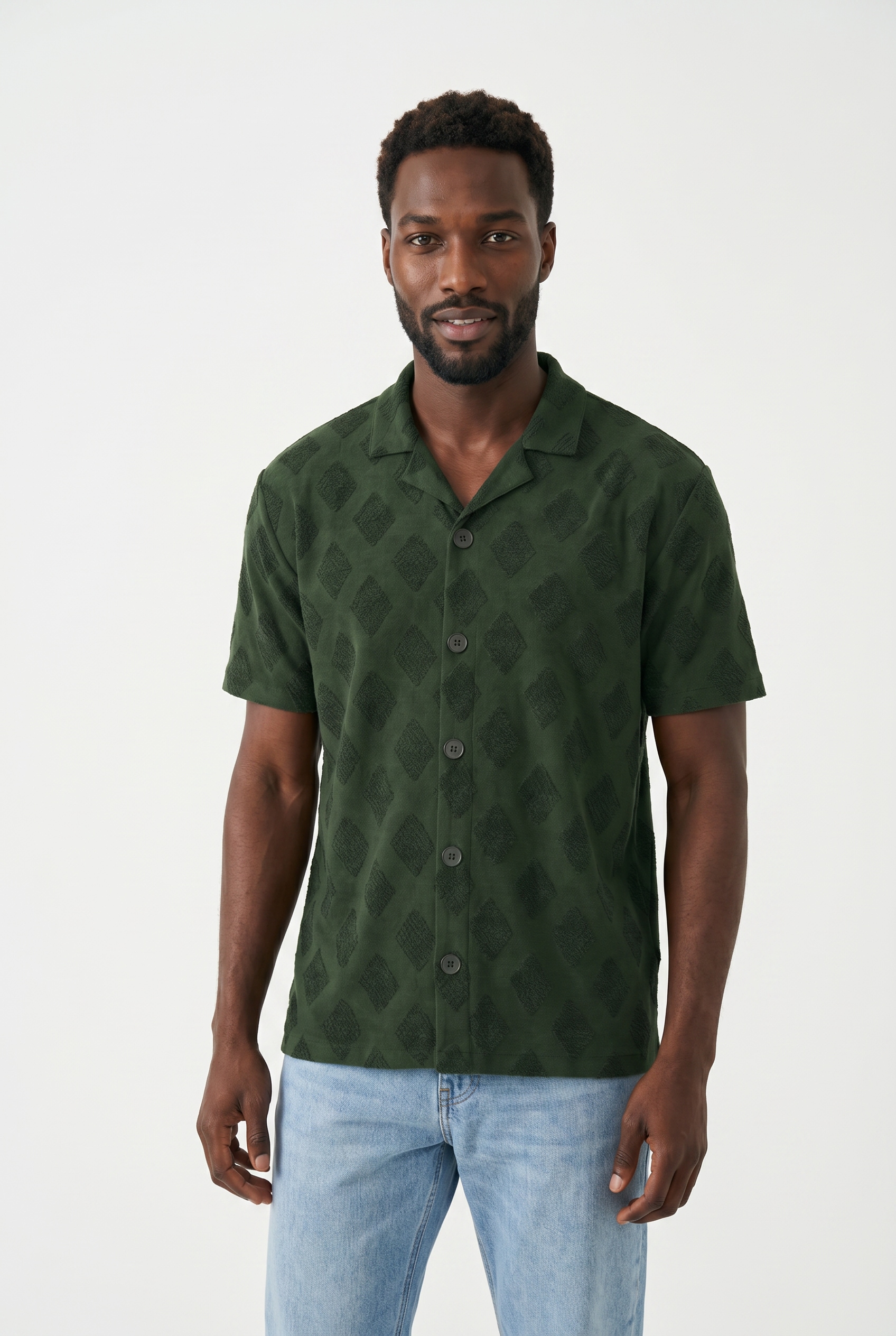 FYNCH-HATTON Shirtjacke mit Muster