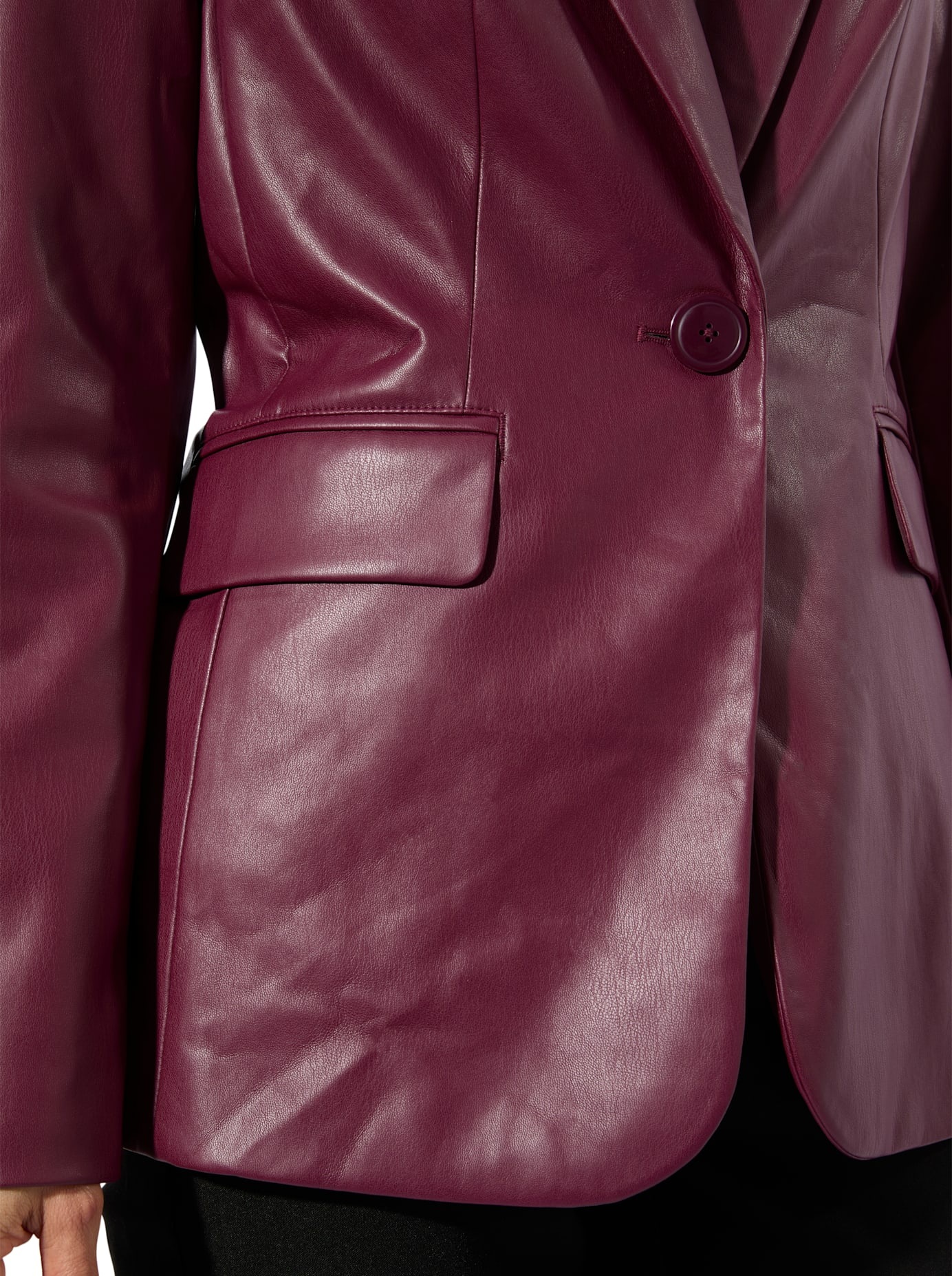 Inspirationen Lederimitat-Blazer »Lederimitat-Blazer«