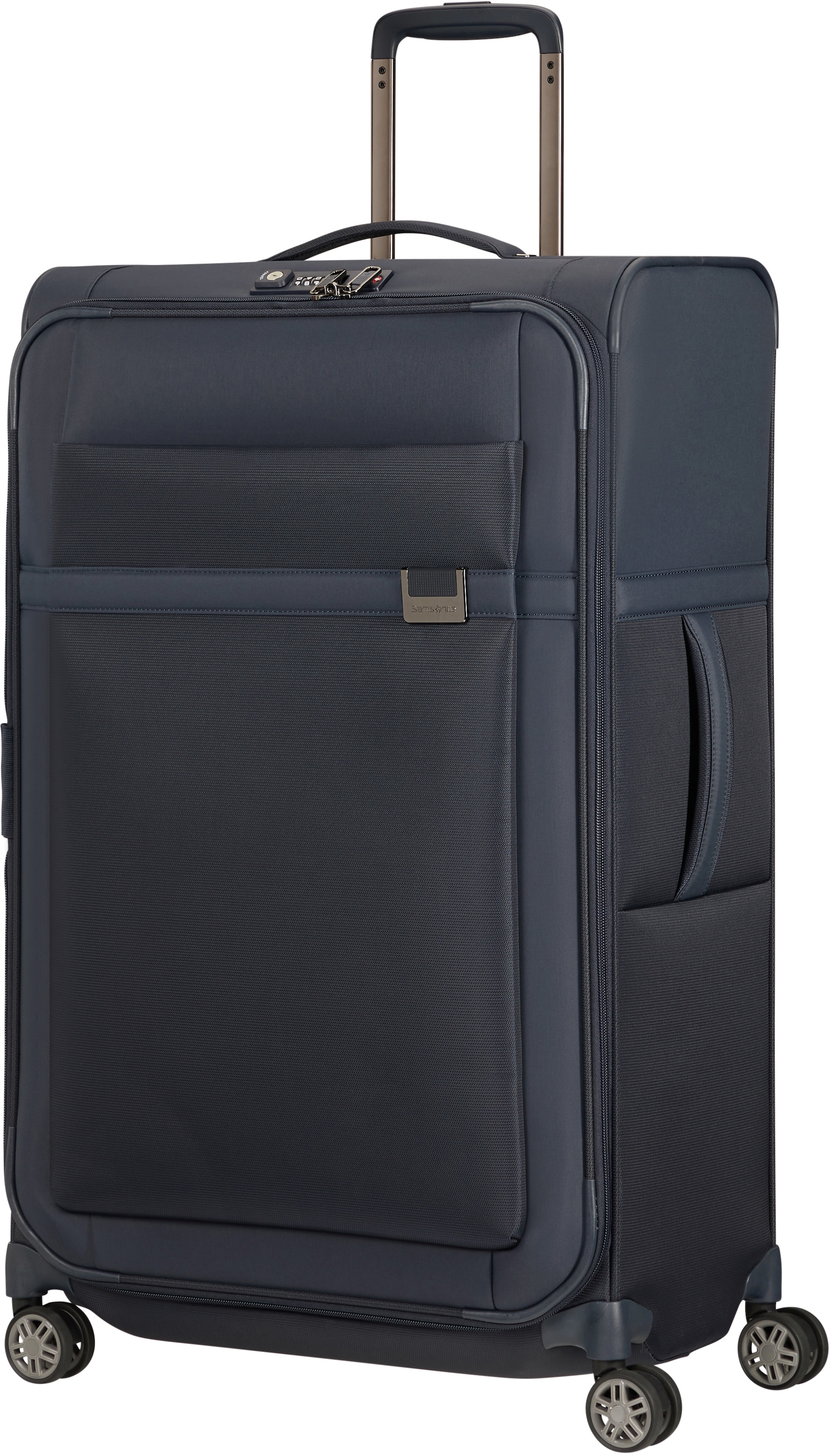 Samsonite Weichgepäck-Trolley »AIREA, verschiedene Größen und Farben«, 4 Rollen, Weichschalen-Koffer Reisekoffer mit Volumenerweiterung bei M/L