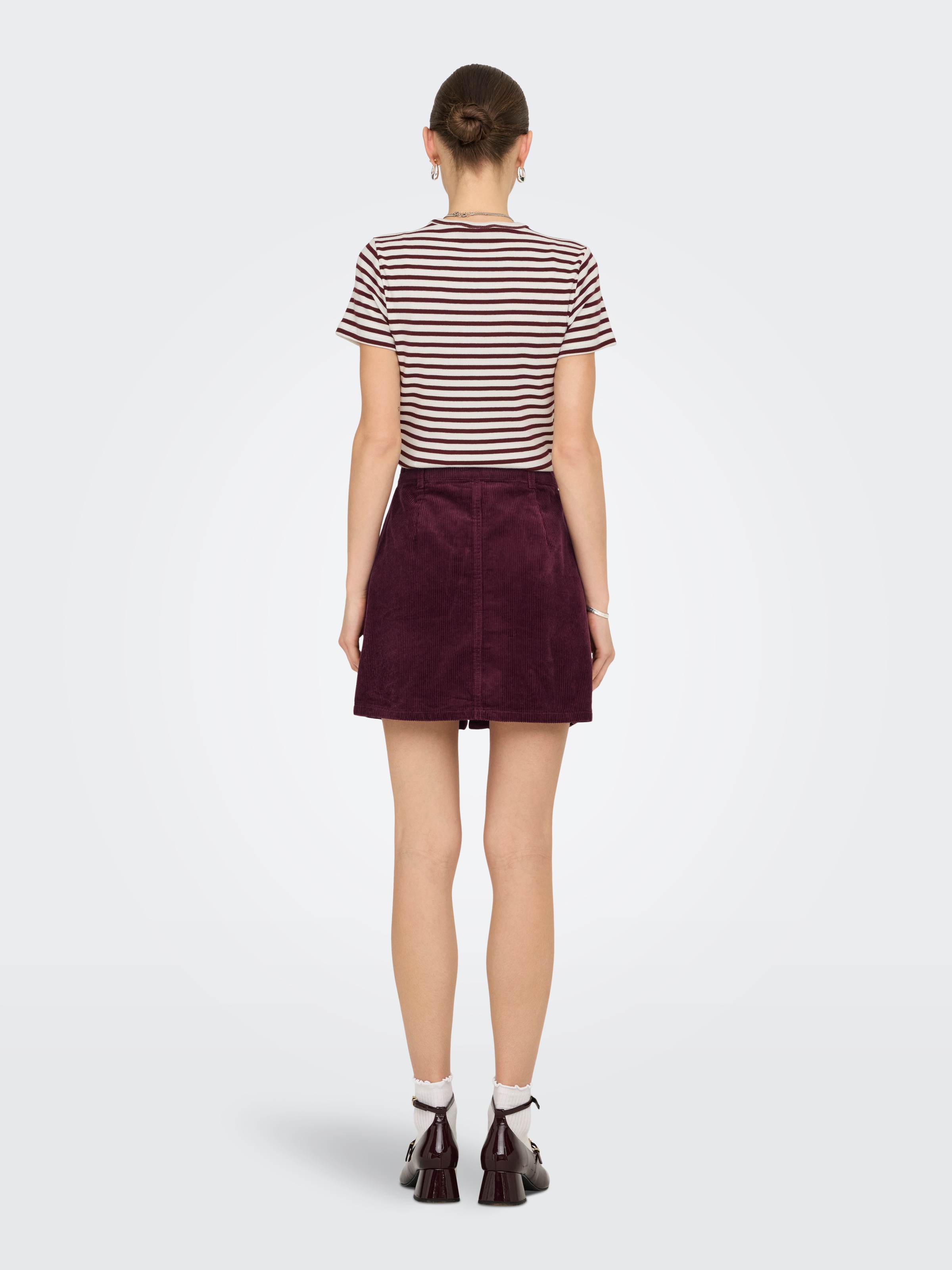JDY Cordrock »JDYSHIRAZ CORDUROY SKIRT PNT DIA«