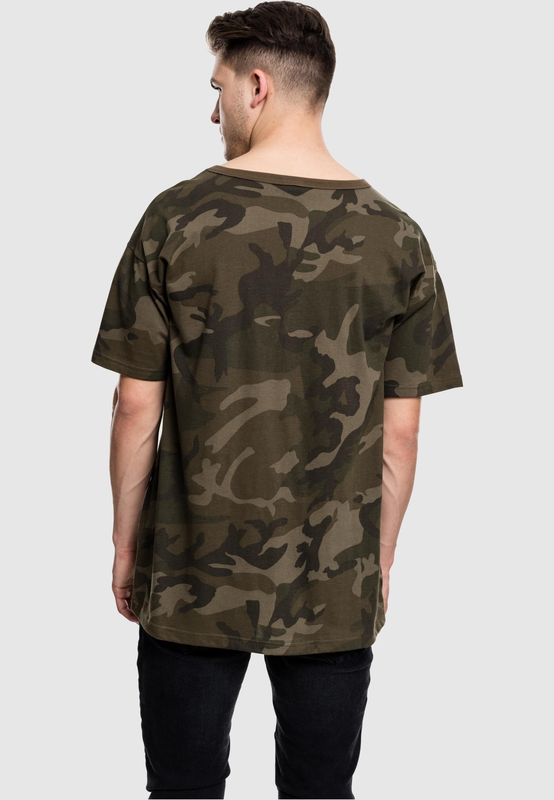 URBAN CLASSICS Kurzarmshirt »Urban Classics Herren Camo Oversized Tee«, (1 tlg.)