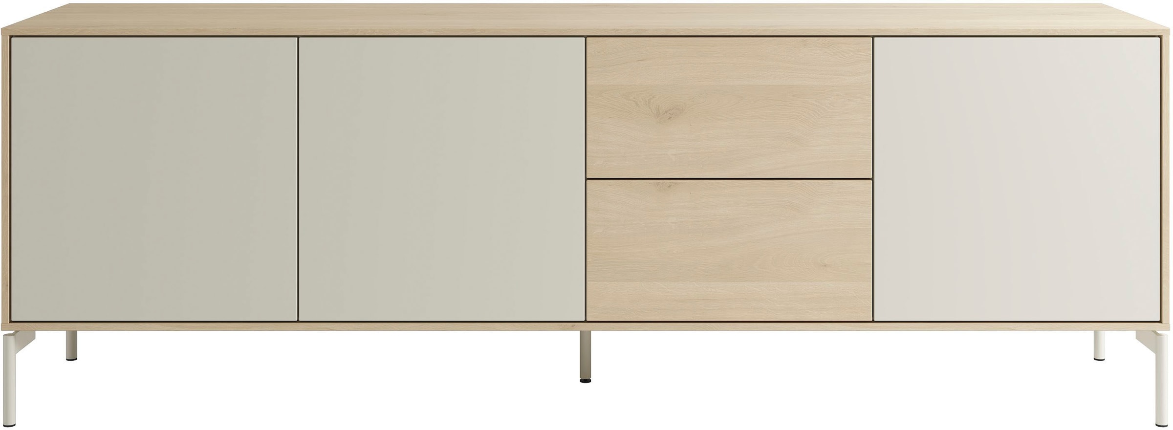 SCHÖNER WOHNEN-Kollektion Sideboard »LABOE« 1 Stk. tlg. 150 cm oder 200 cm mit push to open Funktion