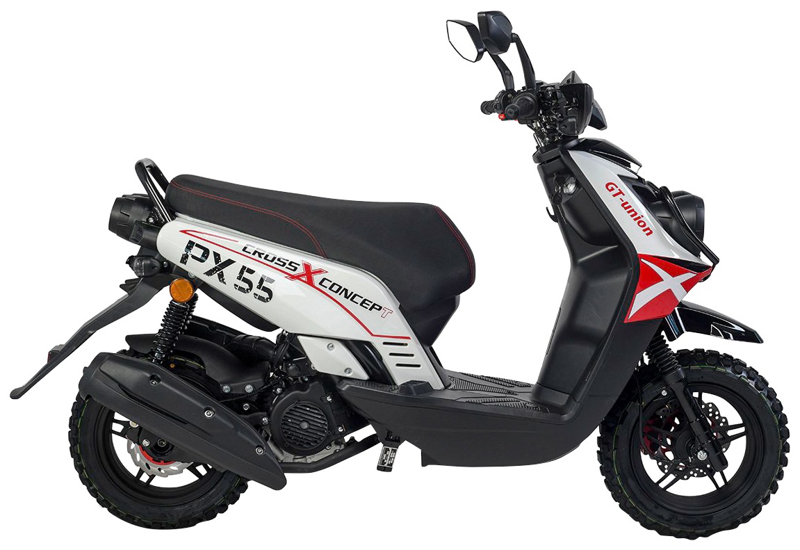 GT UNION Motorroller »PX55 Cross Conzept 125«, 124,6 cm³, 85 km/h, Euro 5, 8,4 PS, Luftgekühlter Motor