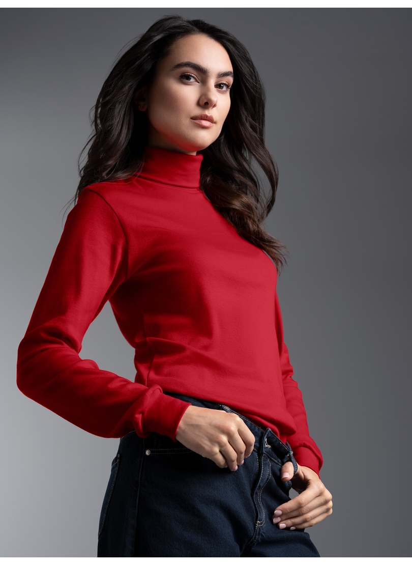 Trigema Rollkragenshirt »TRIGEMA Langarm Ski- und Sport-Rollkragenpullover« 1 Stk.