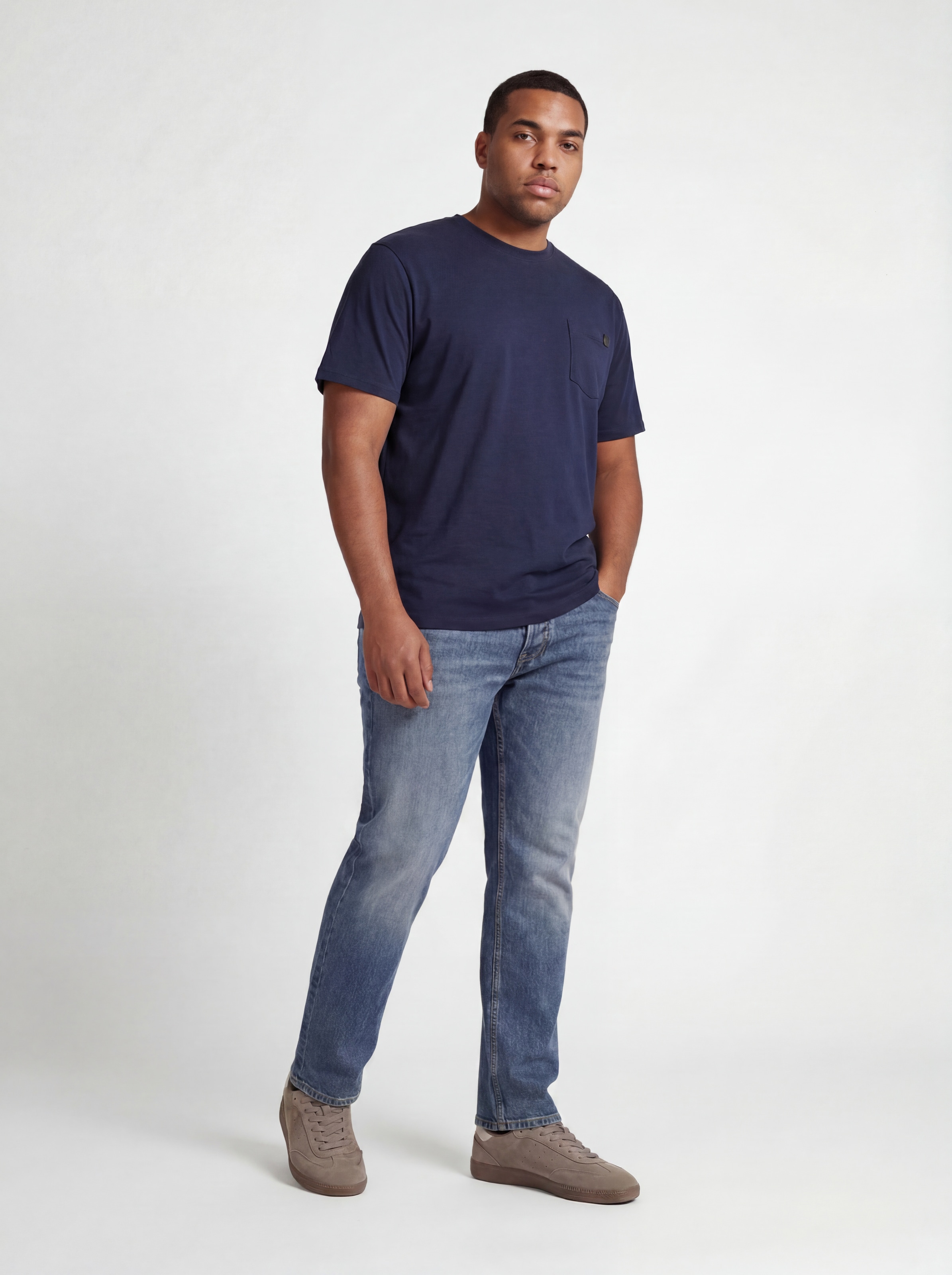 Jack & Jones PlusSize Comfort-fit-Jeans »JJIMIKE JJORIGINAL ST PLS« Baumwollmischung, comfort fit
