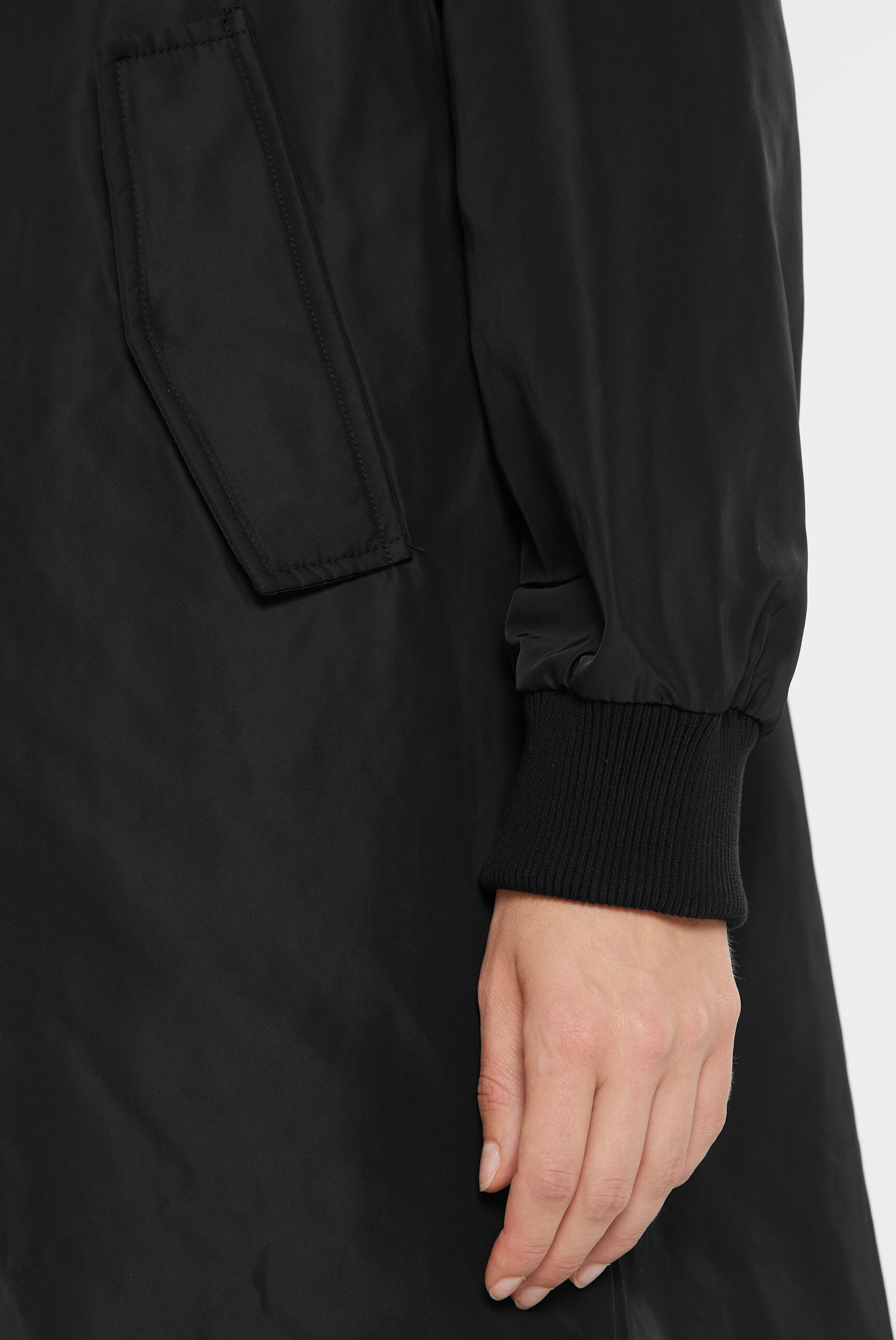 SENSES.THE LABEL Langjacke, ohne Kapuze, mit Two-Way-Zipper