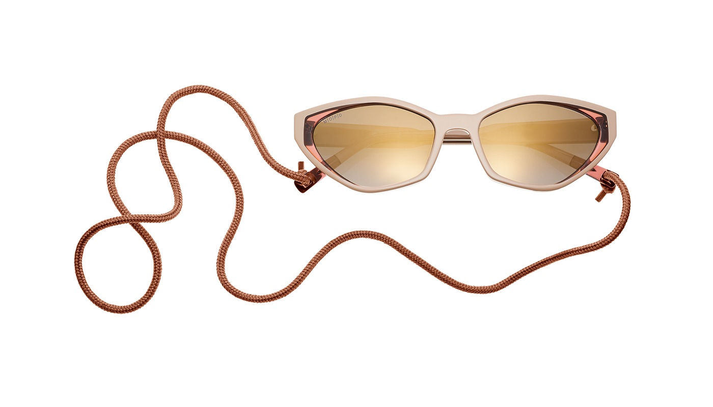 Sonnenbrille MARC O'POLO "Marc O'Polo EYEWEAR Sonnenbrille", Damen, beige, Sonnenbrillen Sonnenbrille