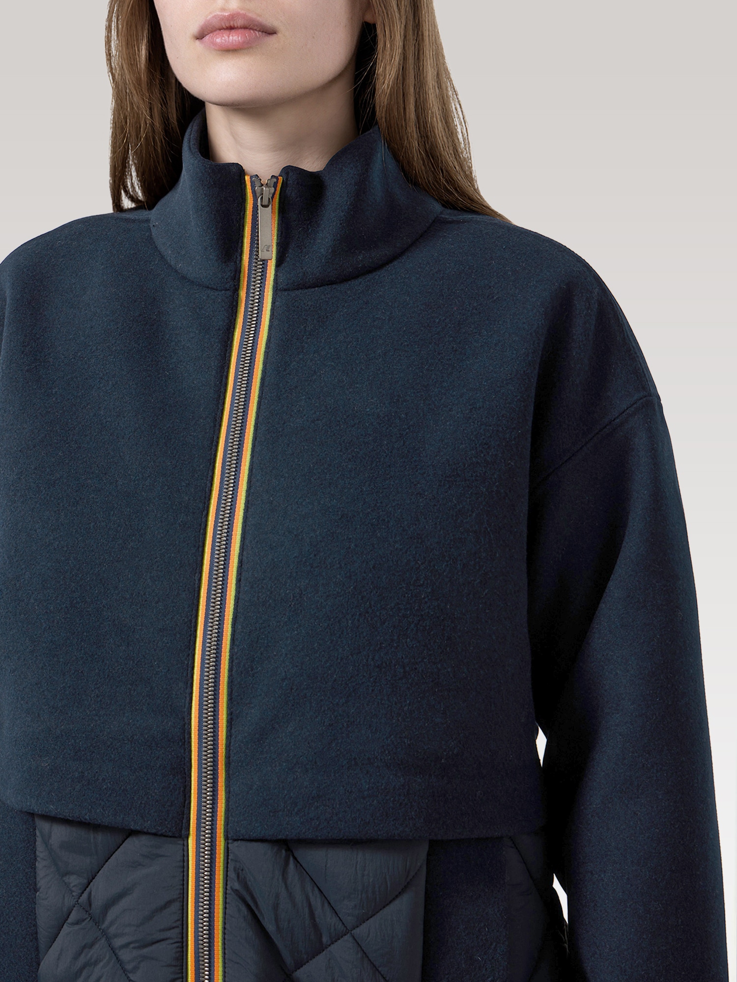 K-WAY Funktionsjacke »K-Way Winterjacke MINDY WOOL NYLON WARM«