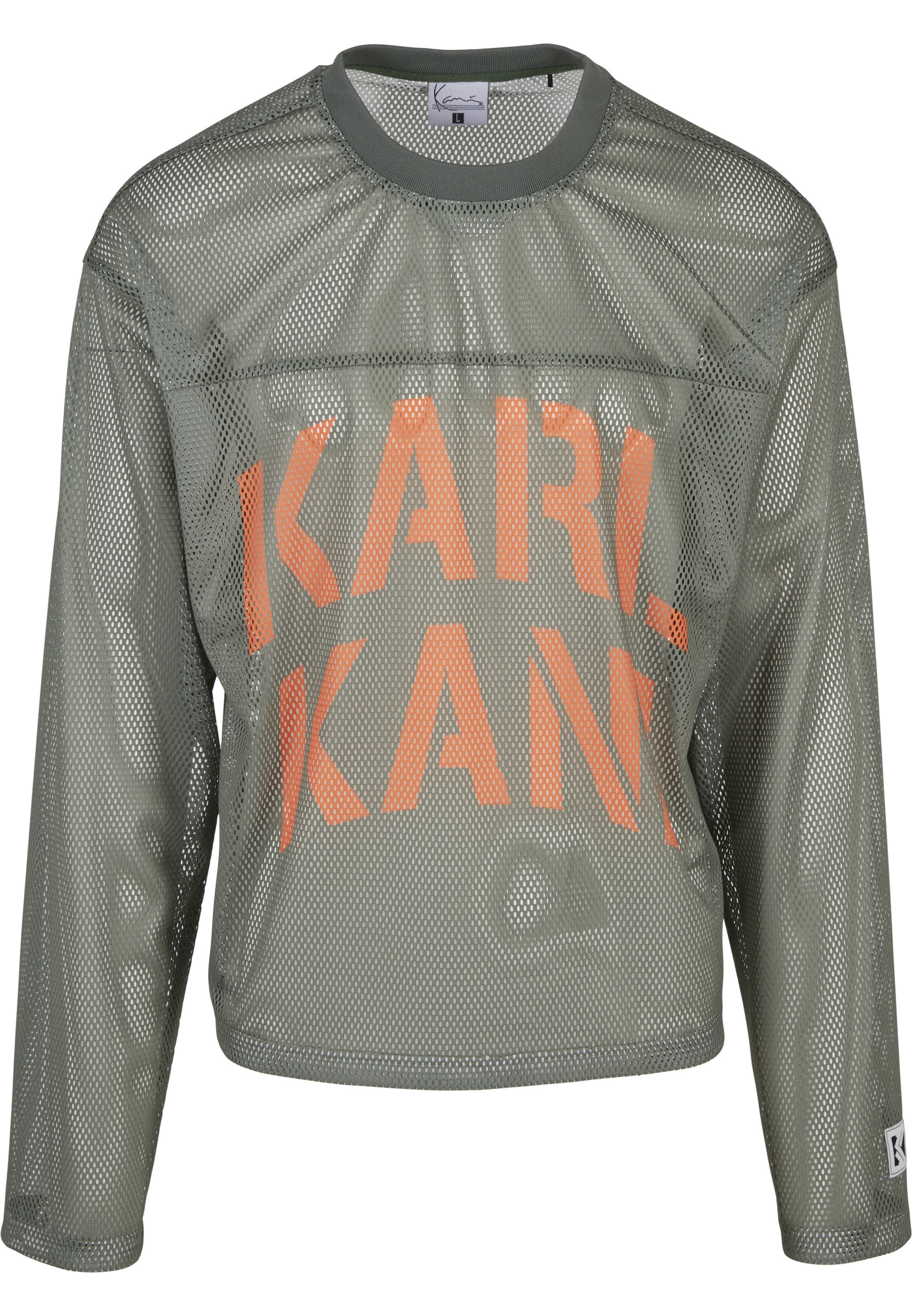 Karl Kani Langarmshirt "Karl Kani Stencil Mesh Boxy Longsleeve" 1
