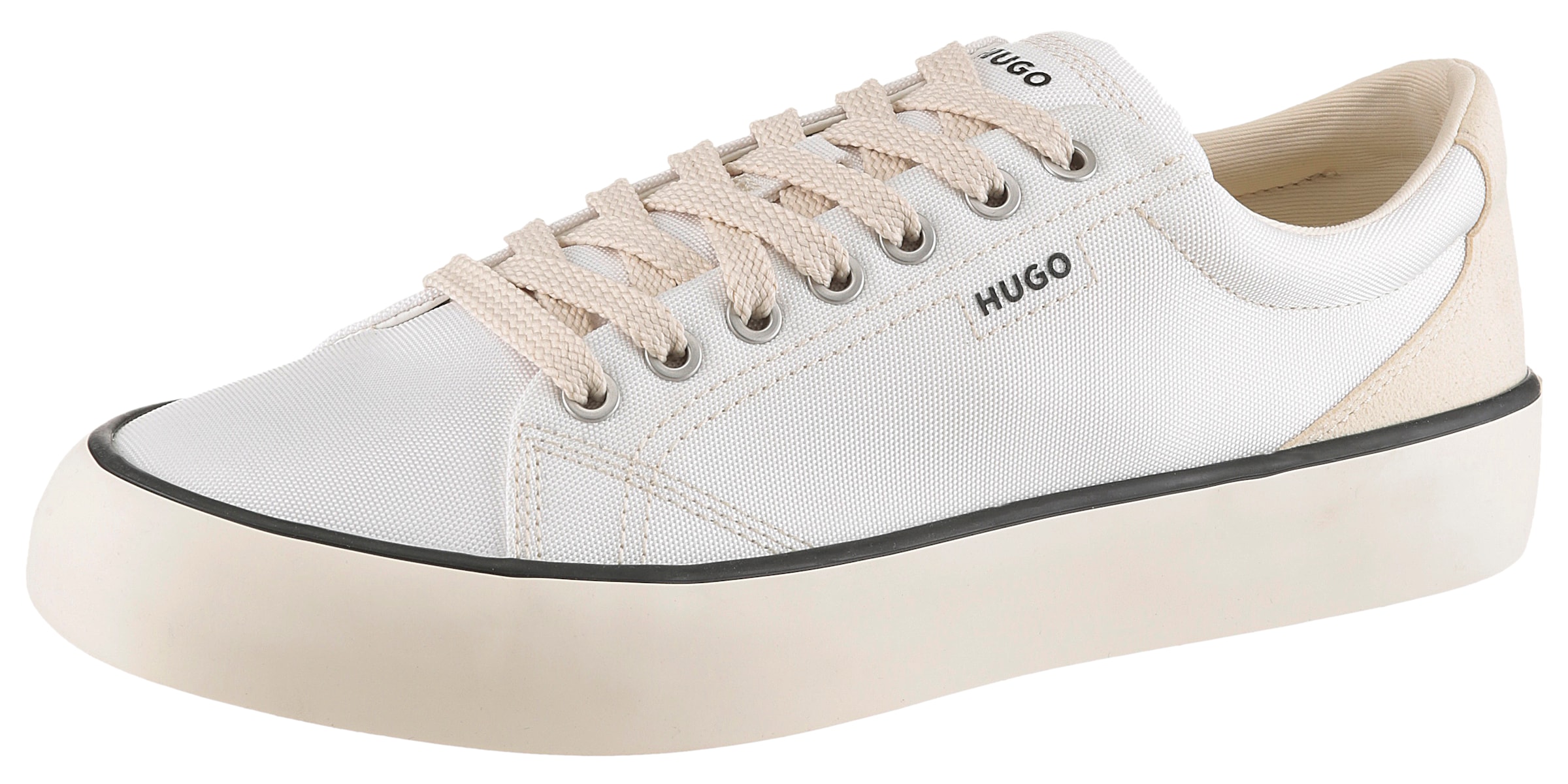 HUGO Blue Sneaker "B-cross" Schnürschuh, Halbschuh, Plateausneaker mit gep. günstig online kaufen
