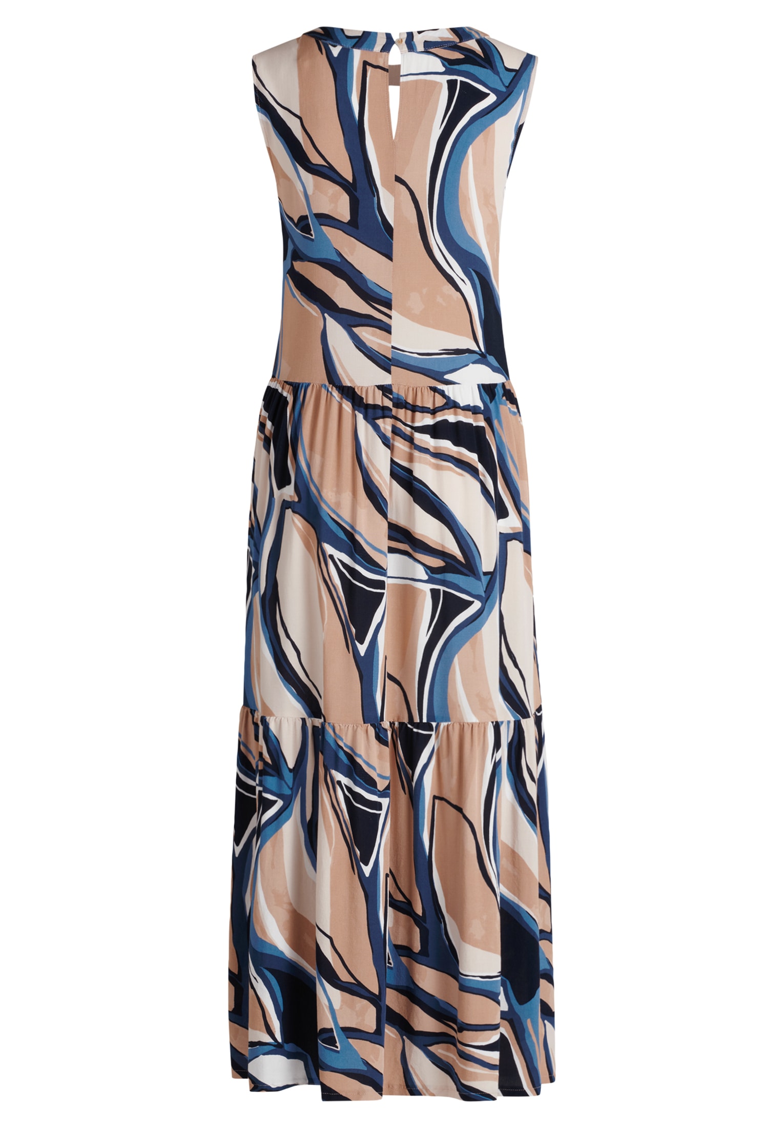 Betty&Co Sommerkleid "Betty & Co Sommerkleid mit Stufenrock" günstig online kaufen