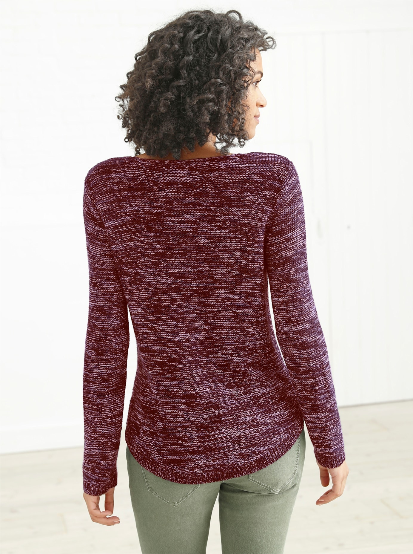 Casual Looks Rundhalspullover »Pullover«