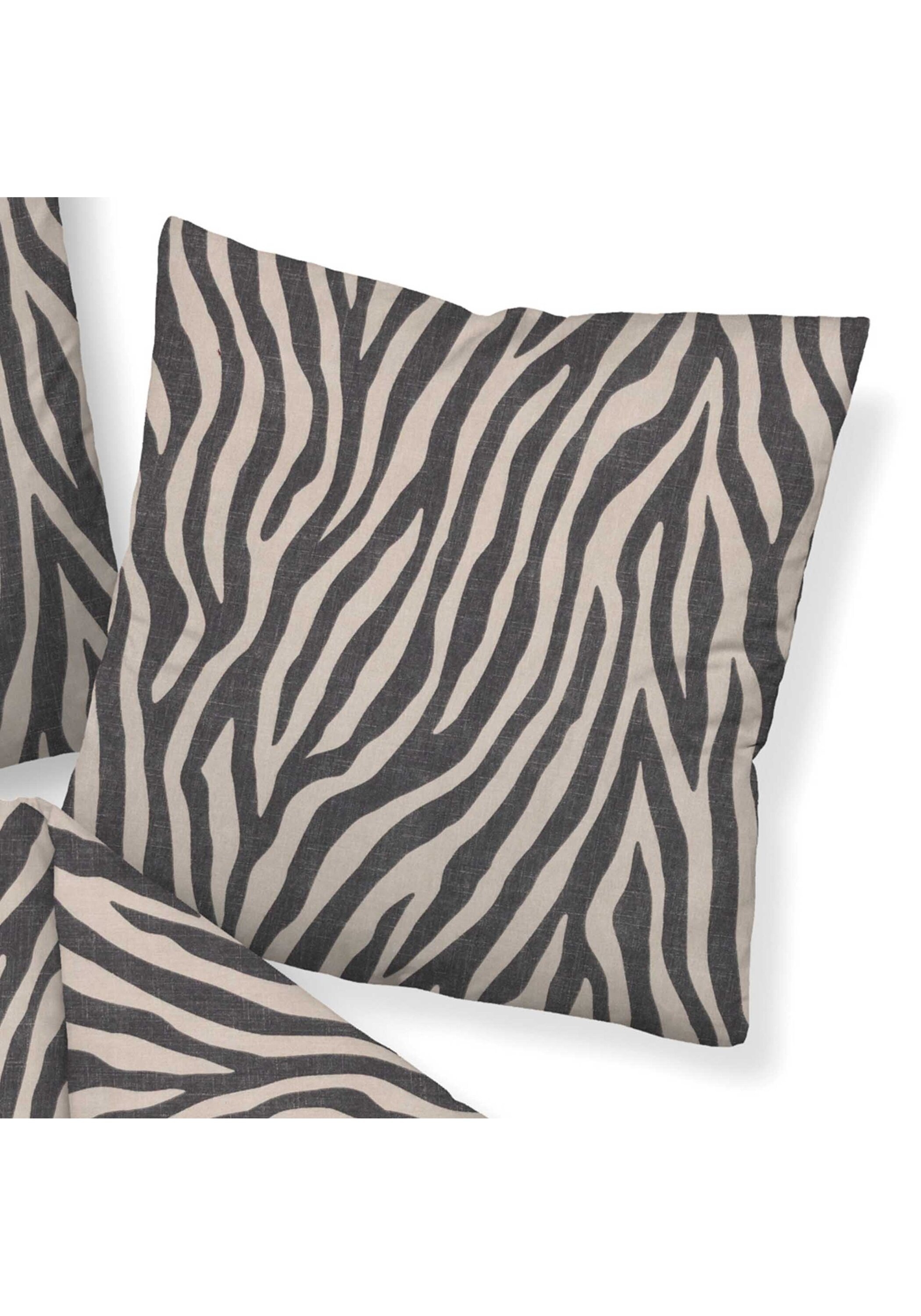Janine Bettbezug »Bettwäsche Davos Feinbiber Zebra 1er Pack«
