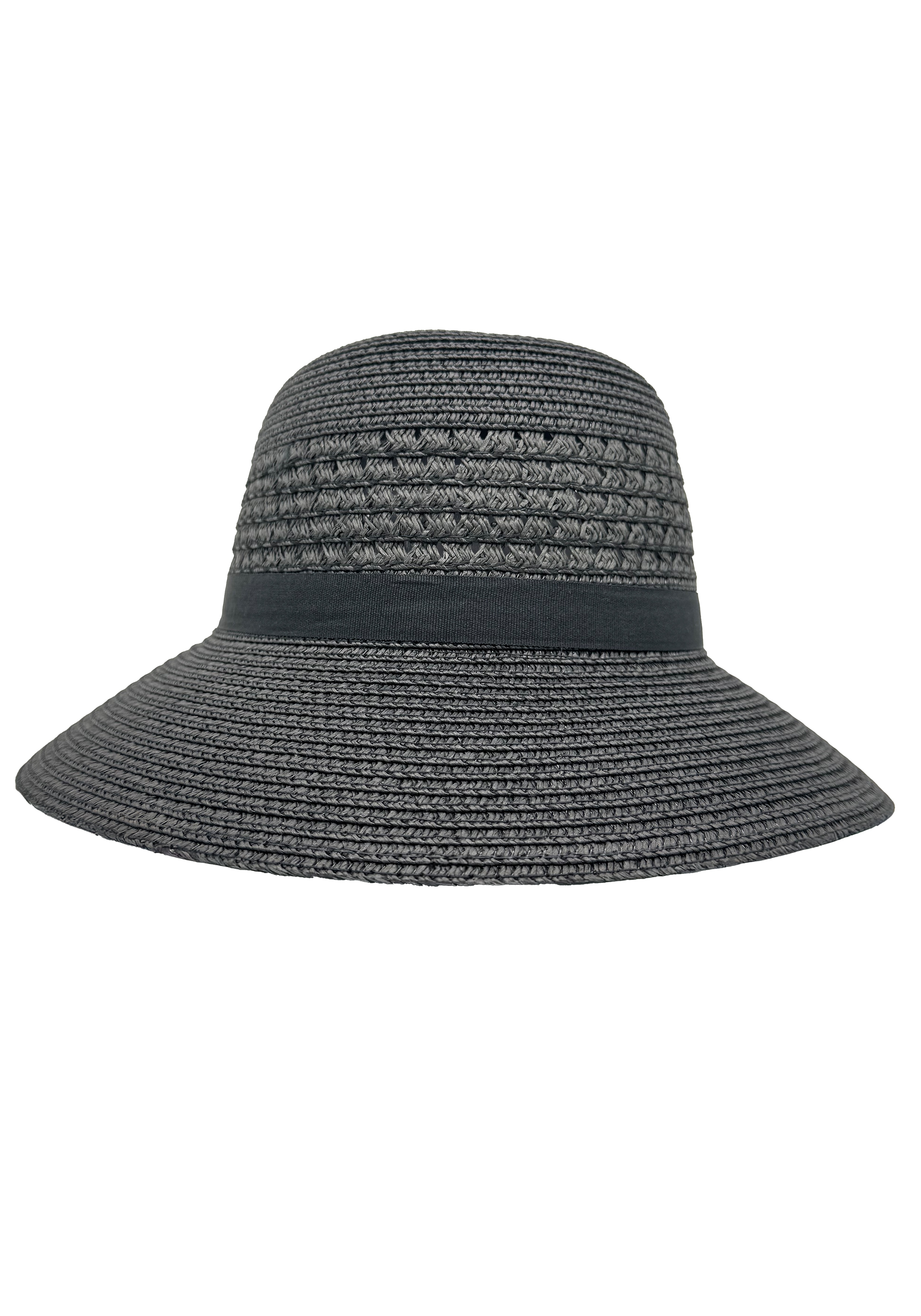Laura Scott Sonnenhut mit schmückender Zierschleife, knautsch- & falltbar - NEW