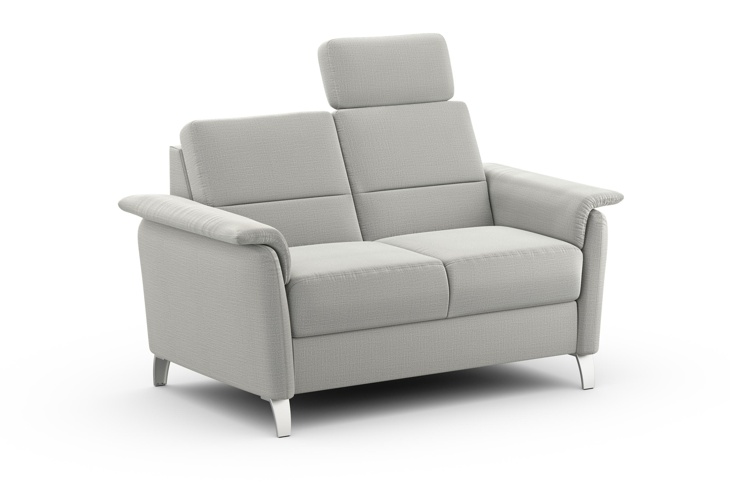 sit&more 2-Sitzer »Palmera«, Federkern-Polsterung, Steckvorrichtung für 2 Kopfstützen (optional)