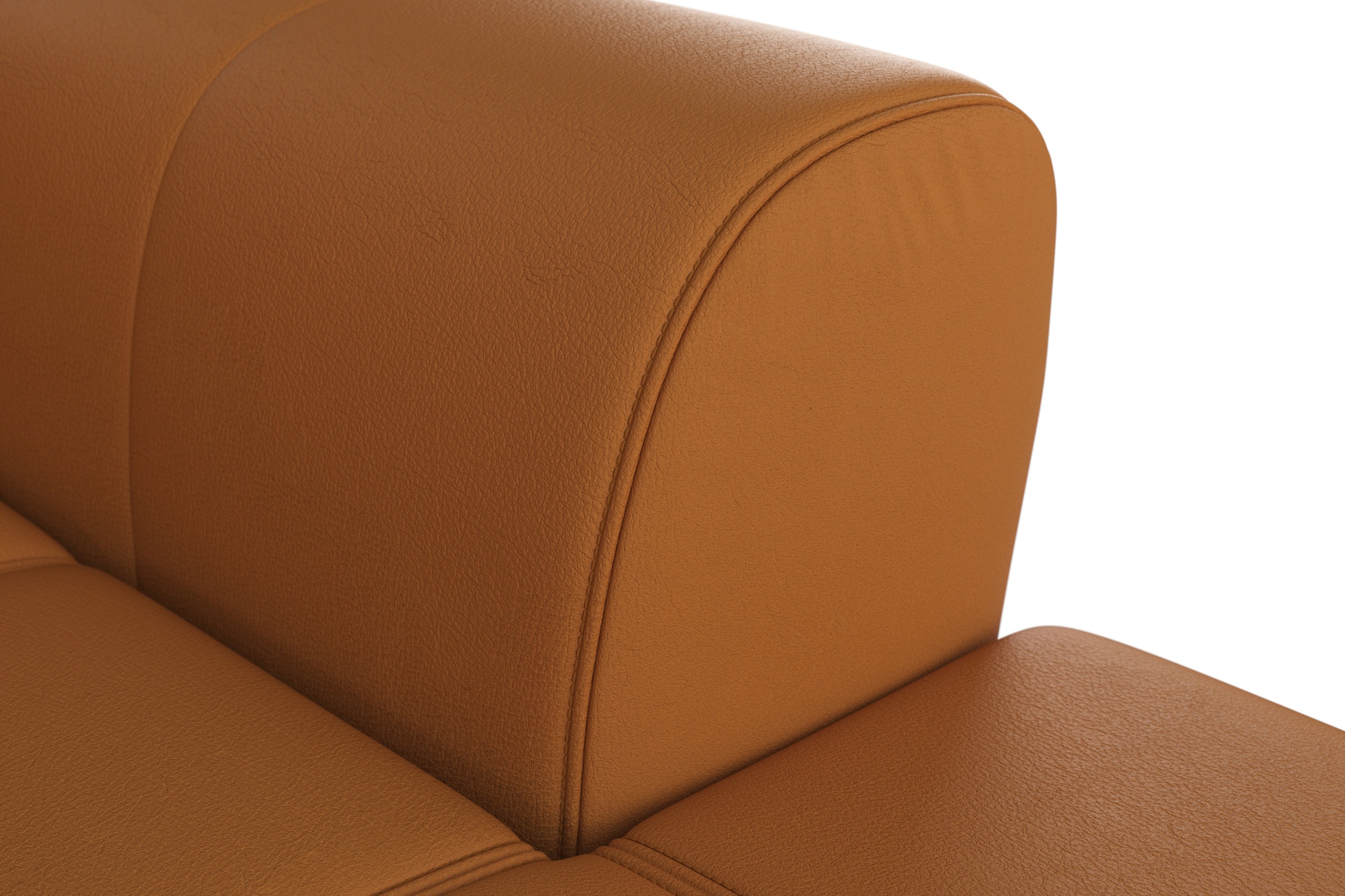 sit&more Wohnlandschaft »Bendigo U-Form«, inklusive Sitztiefenverstellung, Bodenfreiheit 15 cm, in 2 Fußfarben